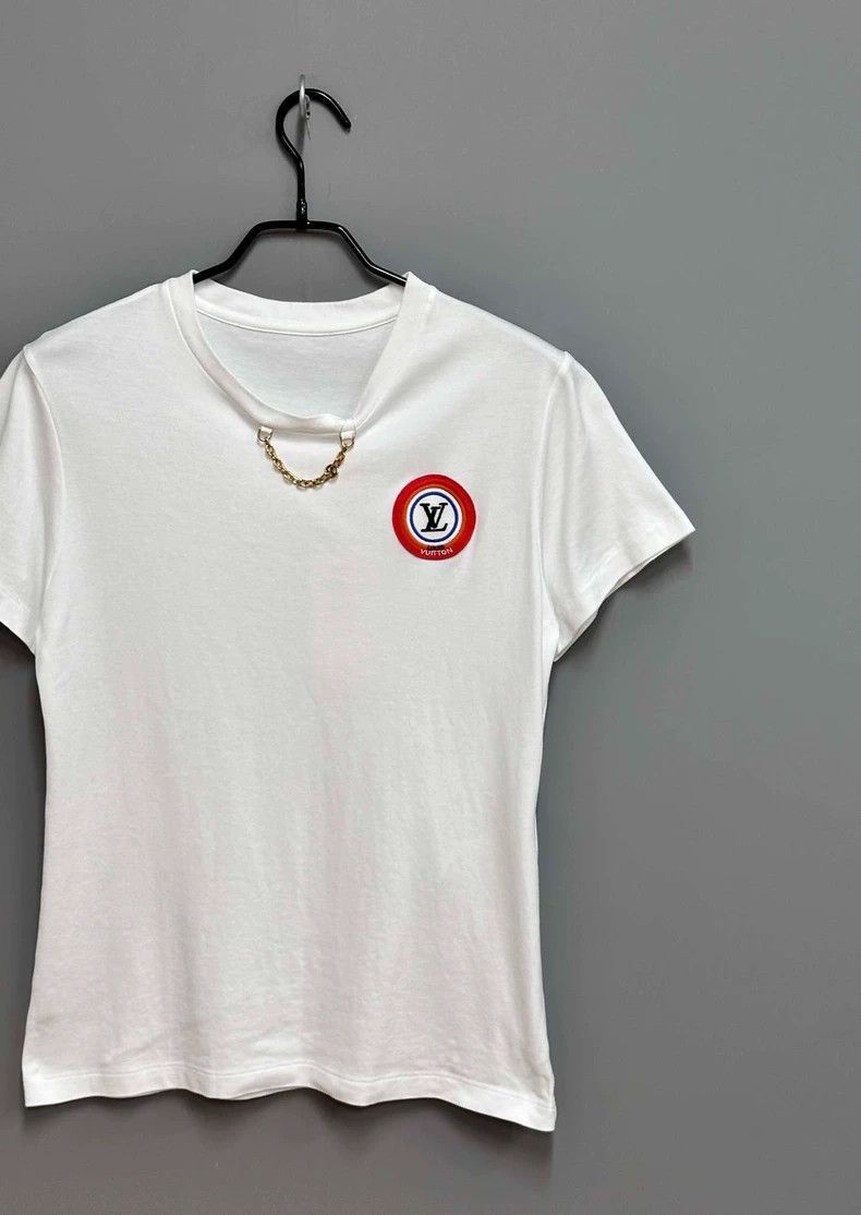 Louis Vuitton Louis Vuitton Short Sleeve Logo T -2505 Size M / US 6-8 / IT 42-44 - 2 Thumbnail