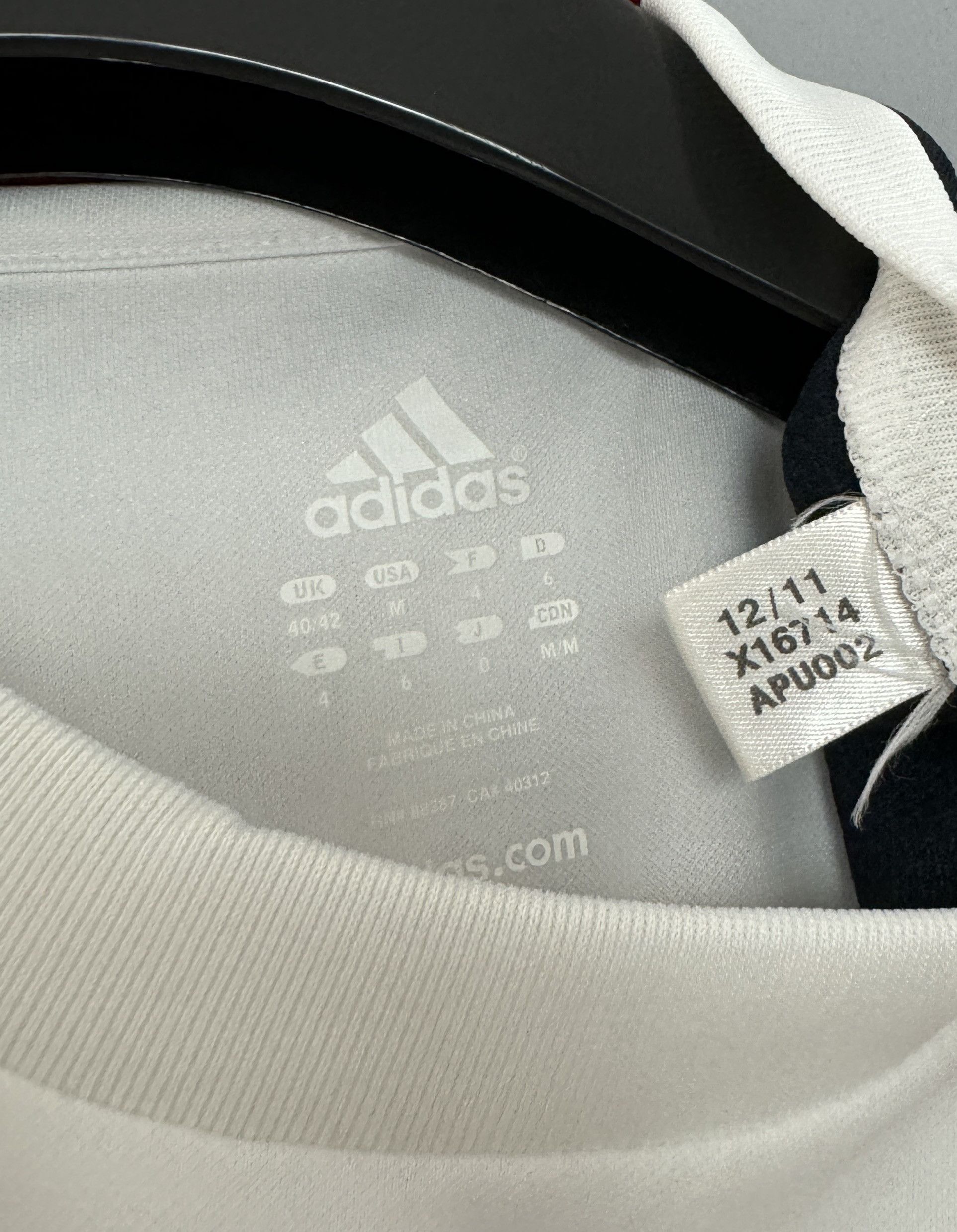 Adidas Denmark 2011 2012 Training Shirt Formotion Football Size M Size US M / EU 48-50 / 2 - 5 Thumbnail