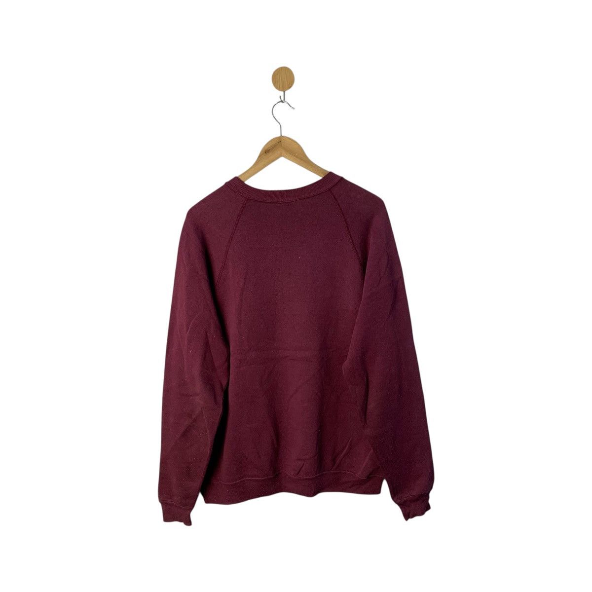 Vintage Maroon lee sweatshirt Pullover Medium Size