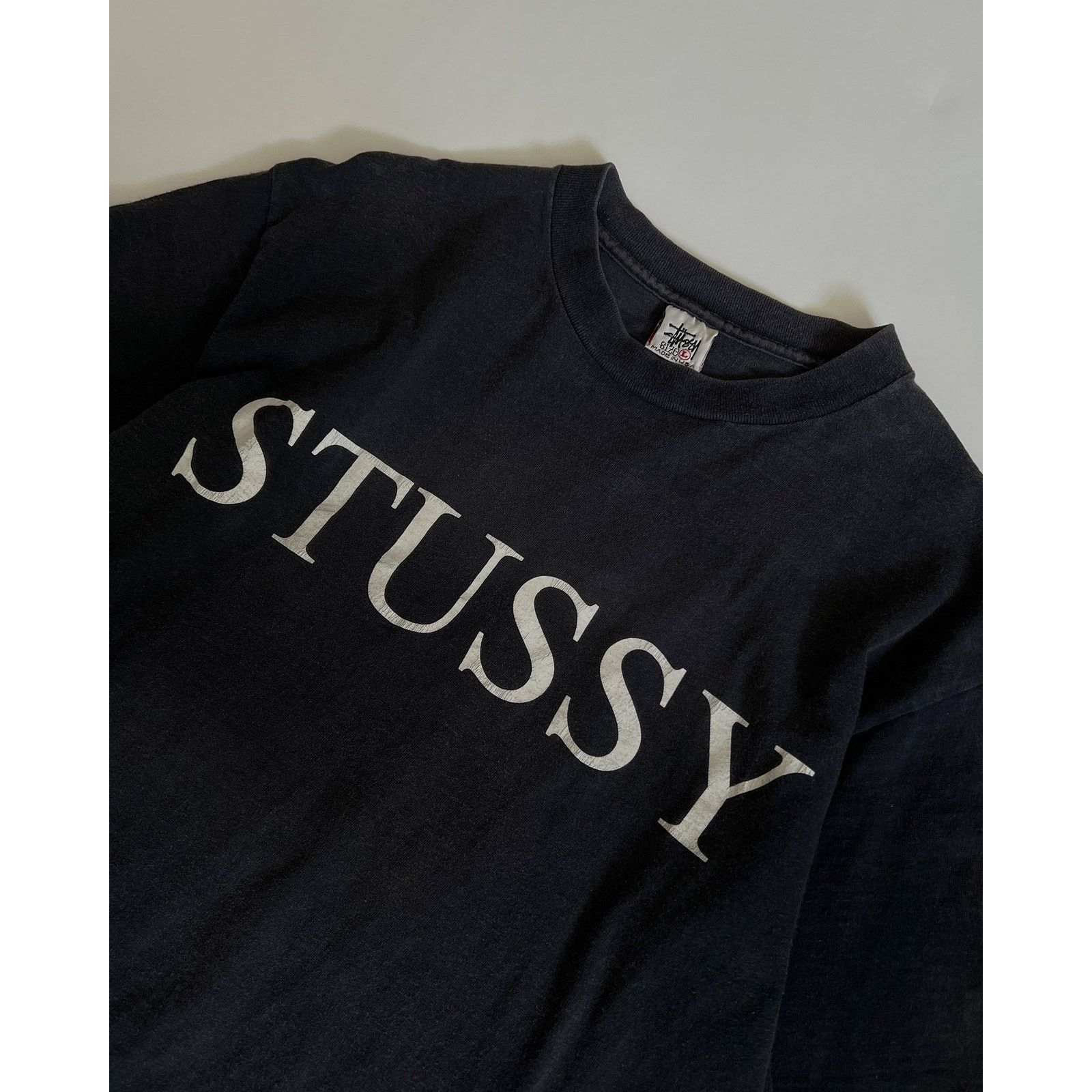 Stussy 1990s Stüssy Black "Ralph Lauren" T-Shirt Size US L / EU 52-54 / 3 - 4 Thumbnail