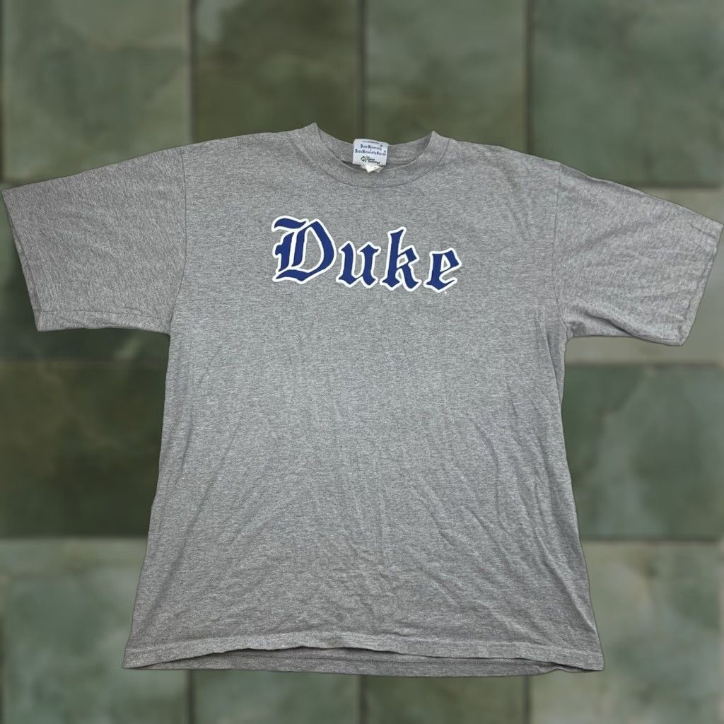 Vintage VINTAGE Duke Shirt Adult XL Gray Logo 90s College Mens T-Shirt XL Gray Duke University Sports Size US XL / EU 56 / 4 - 1 Thumbnail