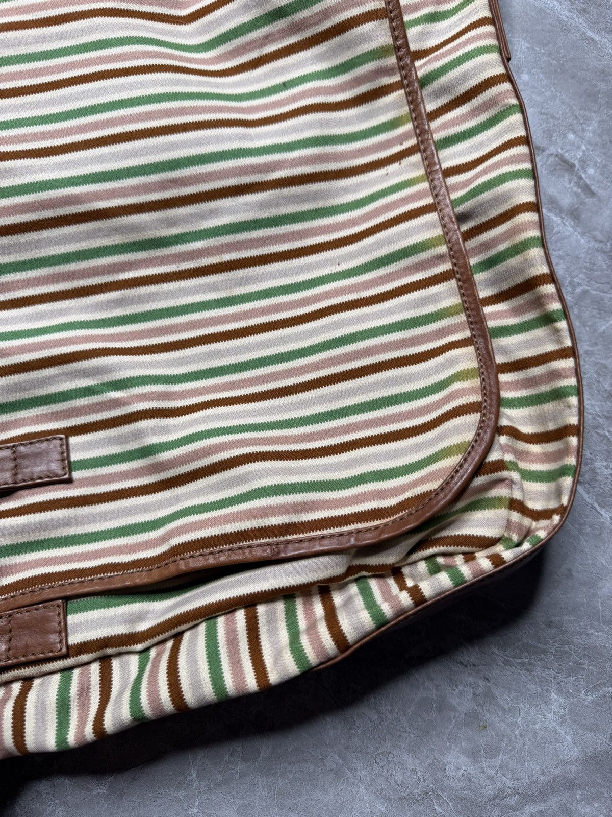 Marni Marni Large Leather Trimmed Messenger Crossbody Bag Size ONE SIZE - 5 Thumbnail
