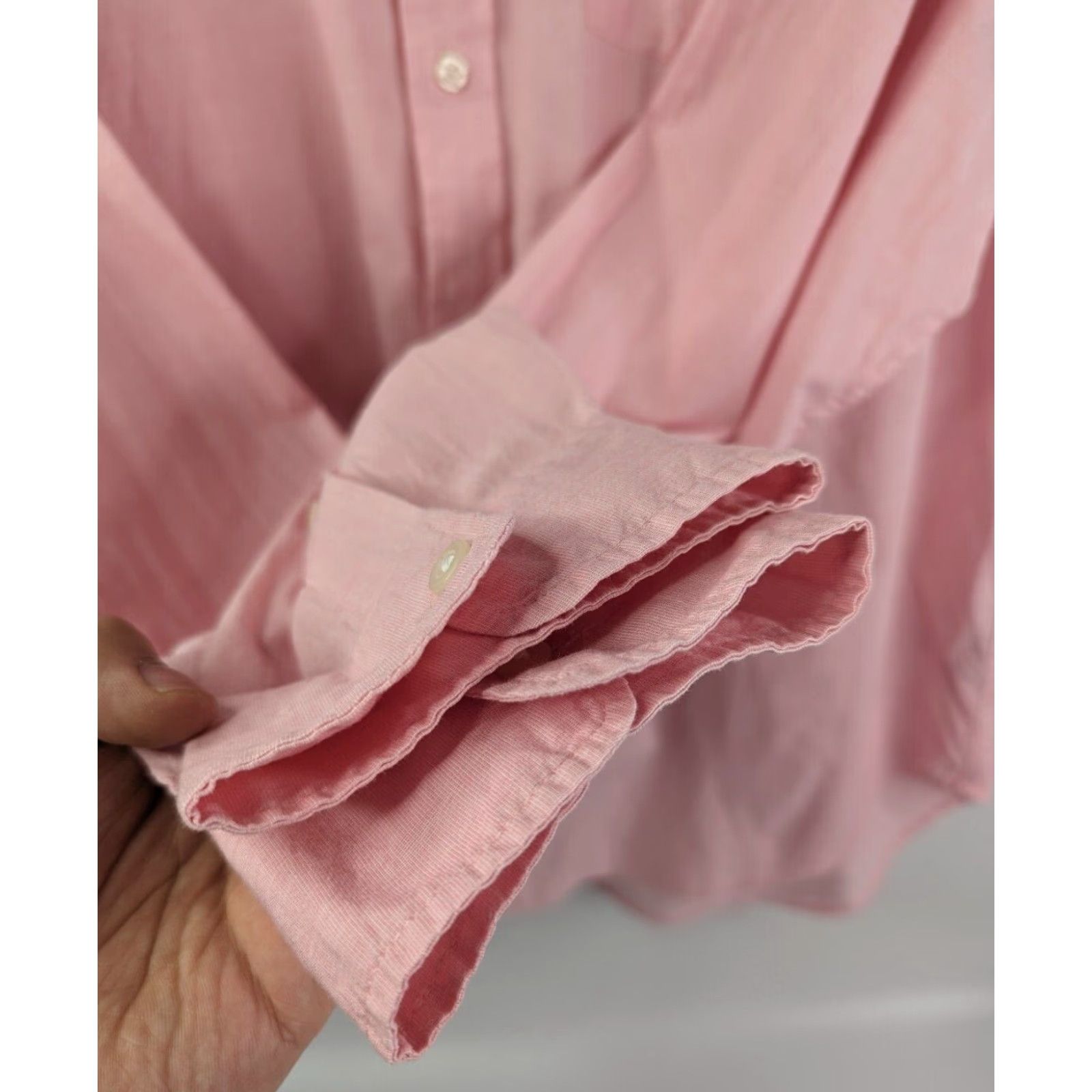 Old Navy Old Navy Shirt Men’s Pink Apple Guava Long Sleeve Button 2XL Casual Plaid Size US XXL / EU 58 / 5 - 2 Thumbnail