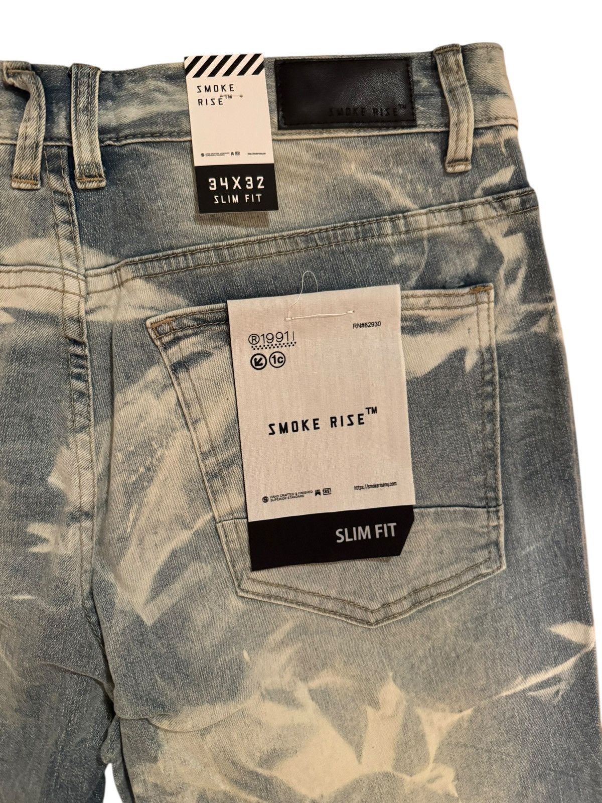 Smoke Rise Men jeans Size US 34 / EU 50 - 5 Thumbnail