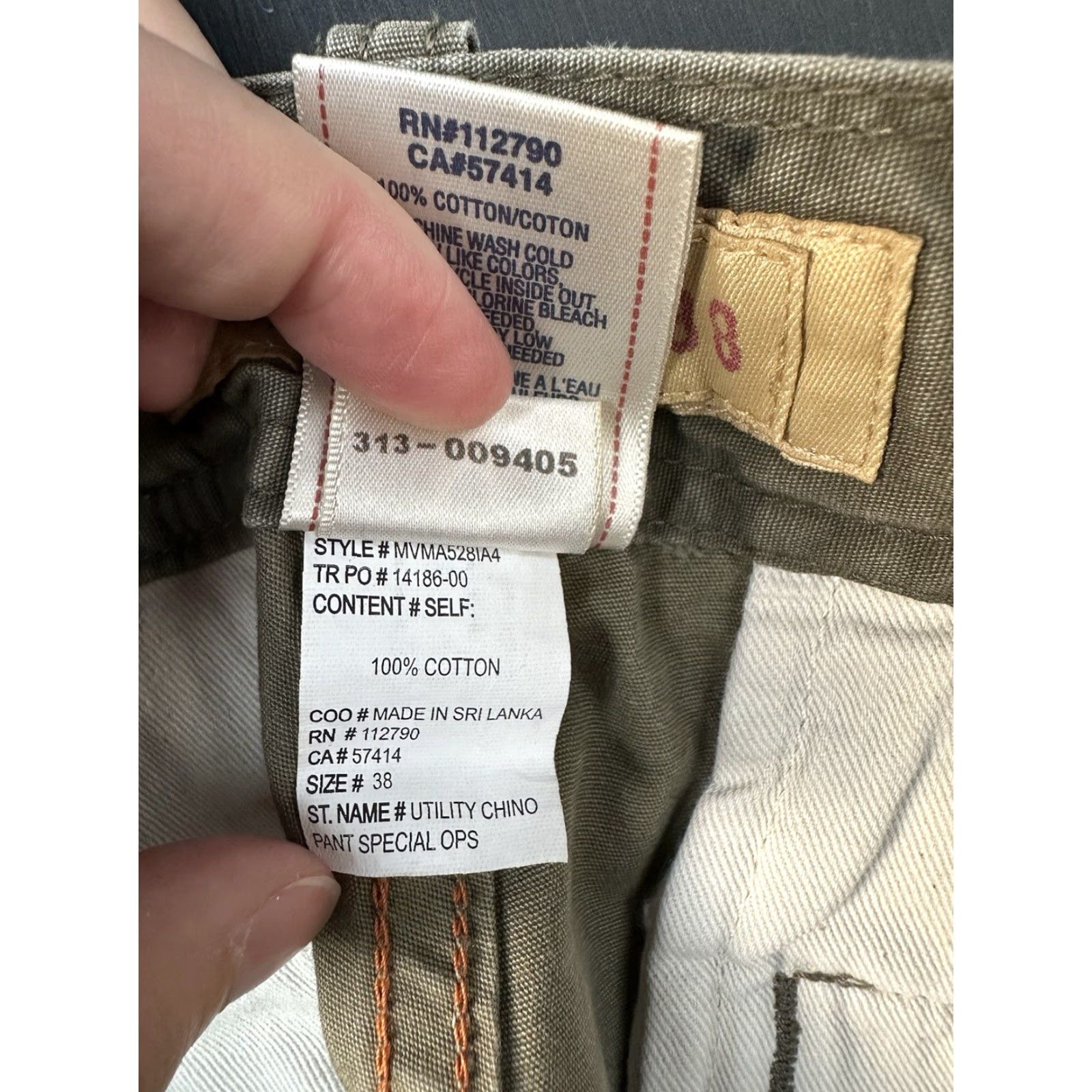 True Religion TRUE RELIGION Jeans Utility Chino Pants Special Ops Standard Issue Size 38 Green Size US 38 / EU 54 - 5 Thumbnail