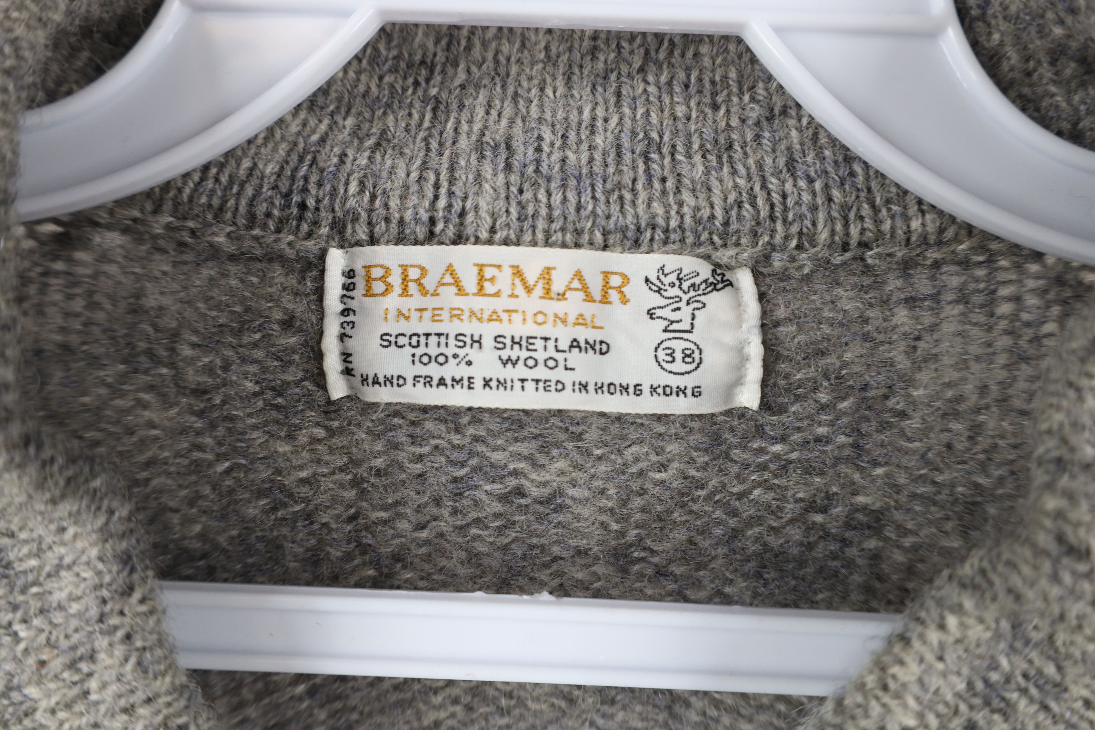 Vintage Vintage 50s 60s Wool Hand Framed Open Front Cardigan Sweater Size XS / US 0-2 / IT 36-38 - 6 Thumbnail