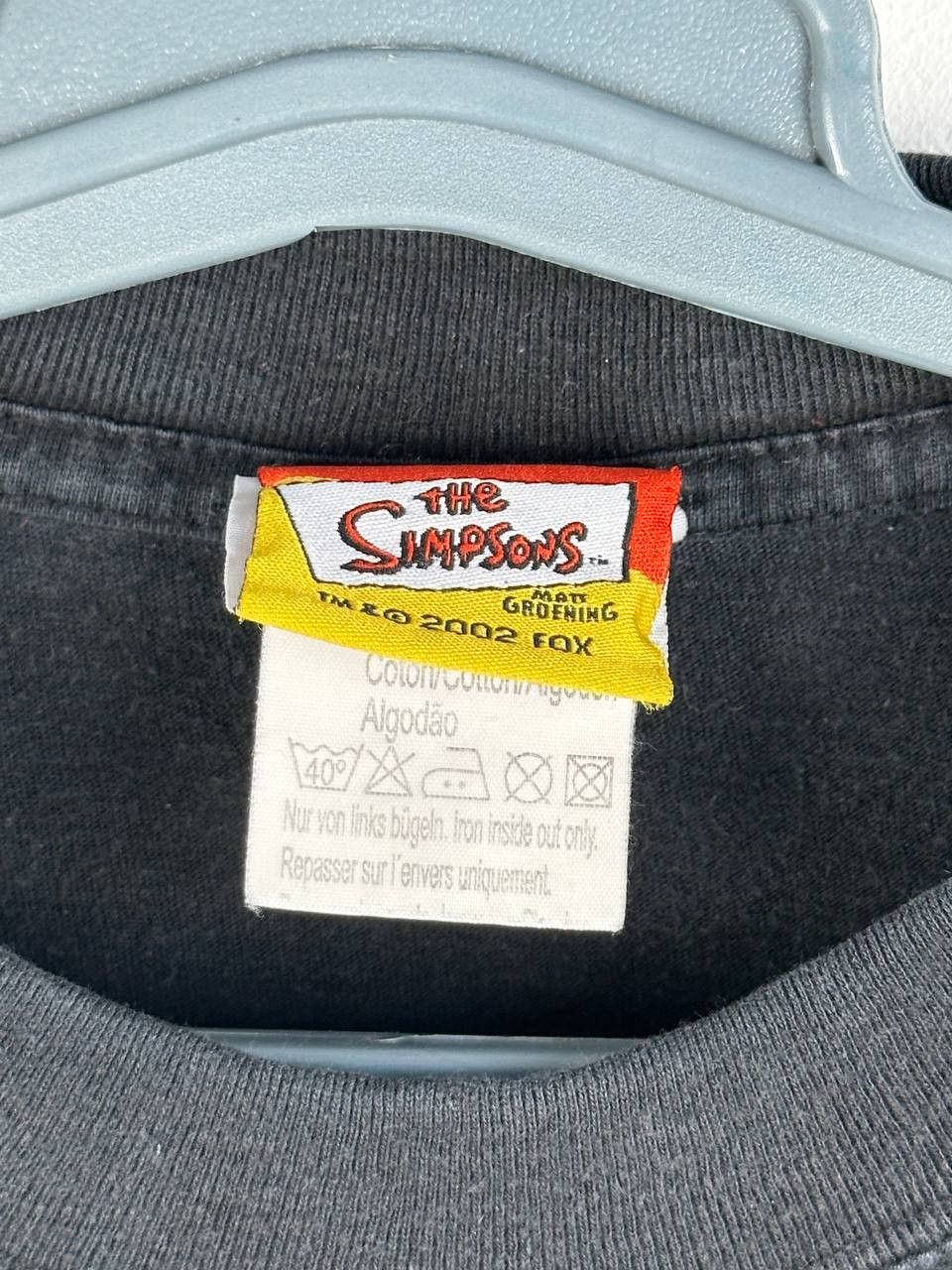 Cartoon Network × The Simpsons × Vintage Vintage 2002 The Simpsons Bart Big Logo T Shirt Boxy Fit Size US L / EU 52-54 / 3 - 5 Thumbnail