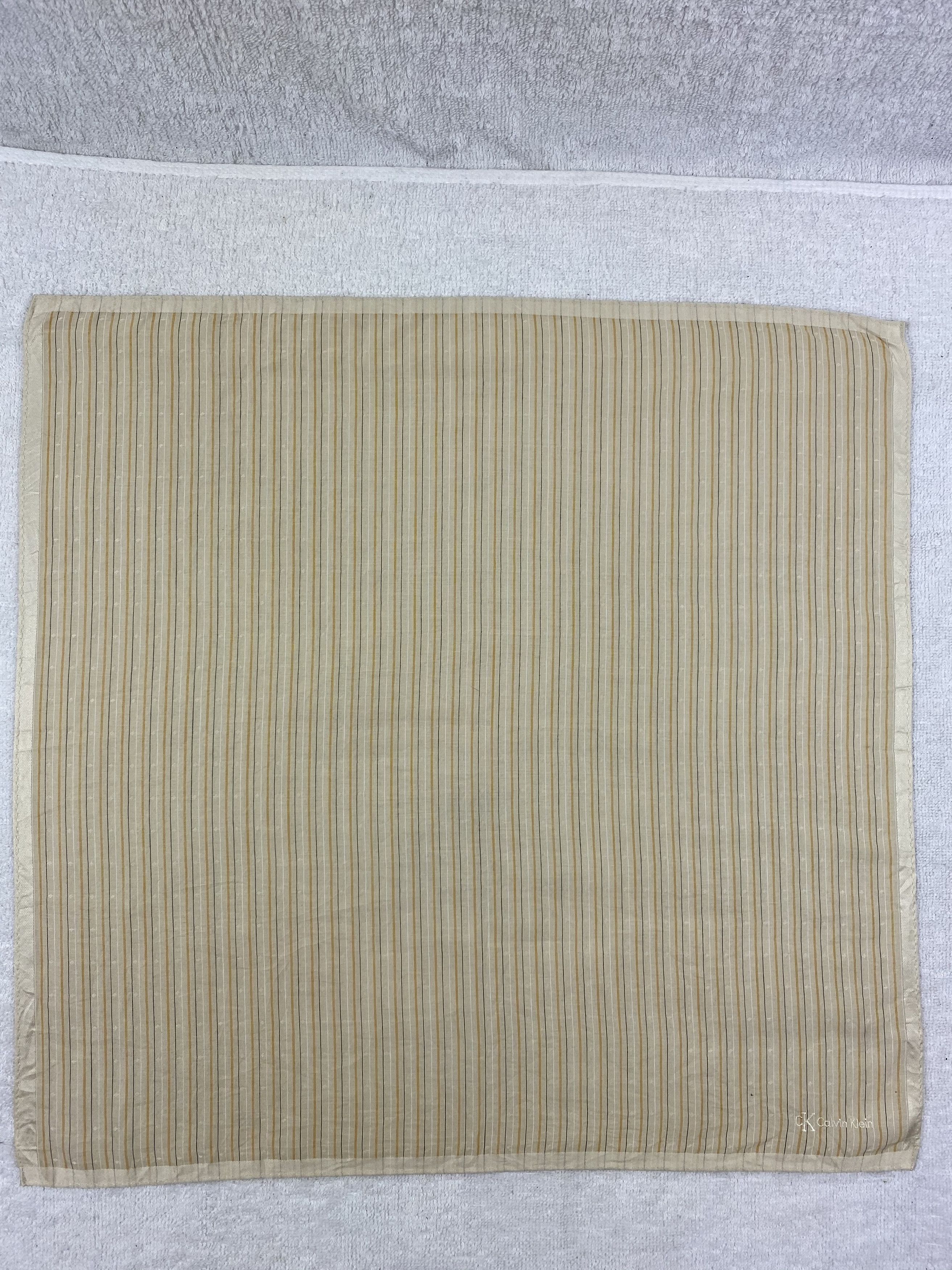 Calvin Klein × Vintage Calvin Klein Handkerchief / Bandana / Neckerchief Size ONE SIZE - 3 Thumbnail