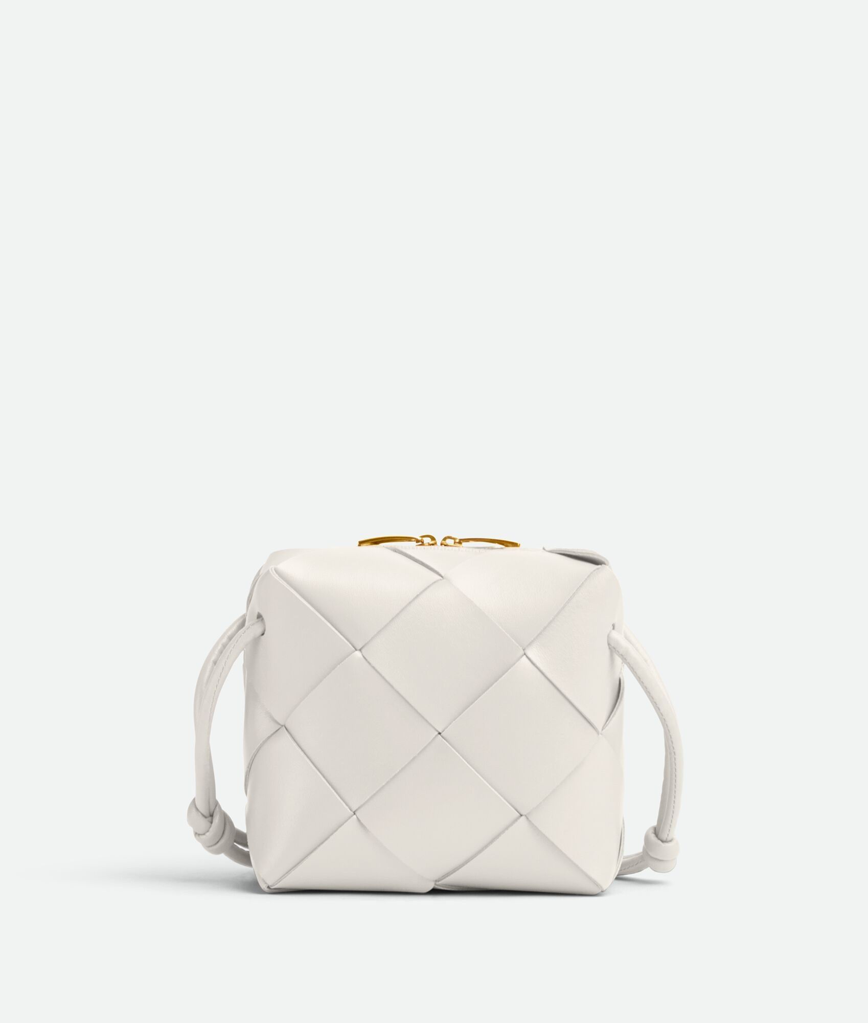 Bottega Veneta o1lf3ng10525 Size: OS / Mini Cassette Camera Bag in White Size ONE SIZE - 1 Thumbnail