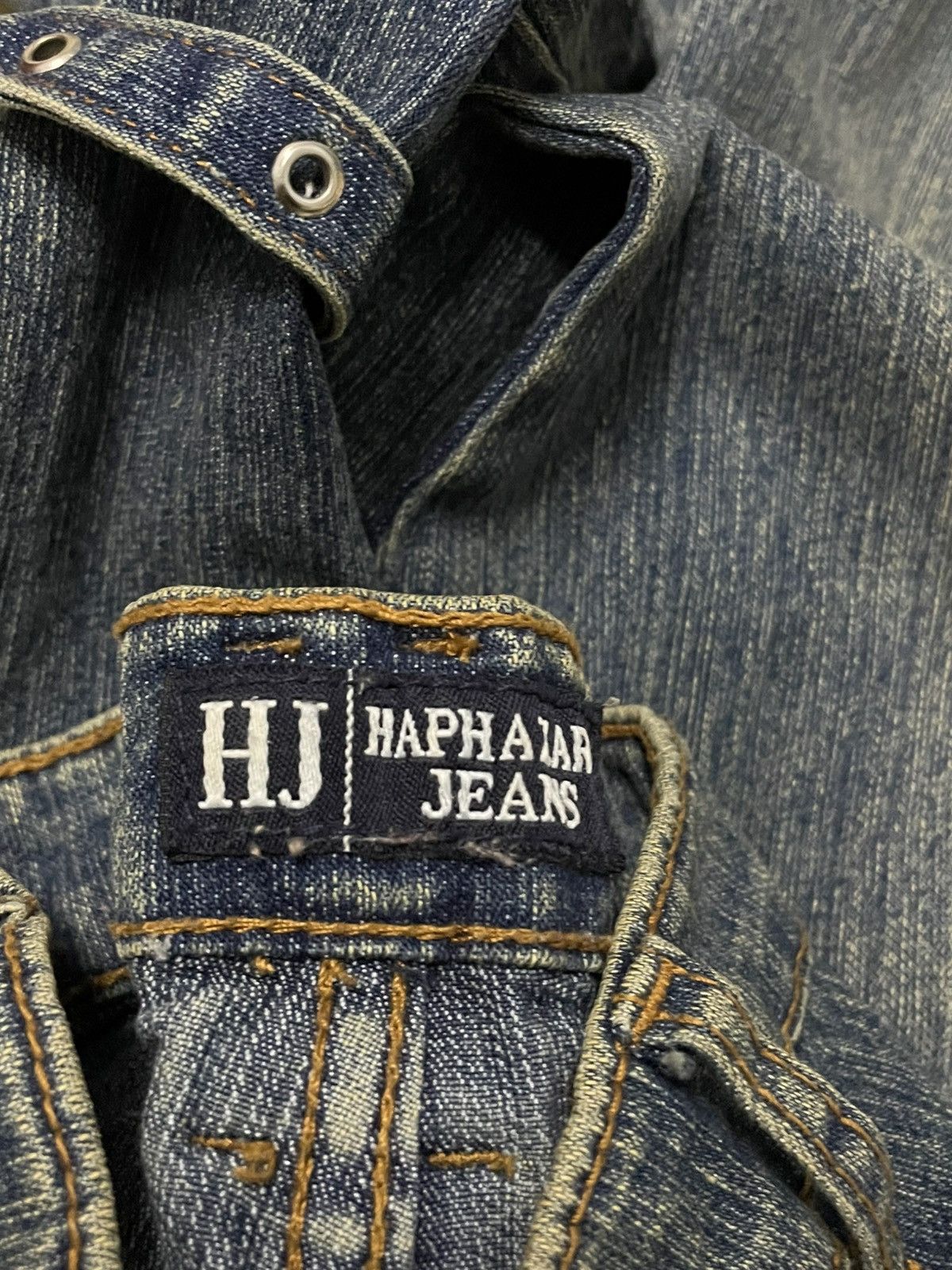 Designer × Japanese Brand × Vintage Vintage 1990s Japan Designer Haphazard Bondage Punk Denim Size US 26 / EU 42 - 14 Thumbnail