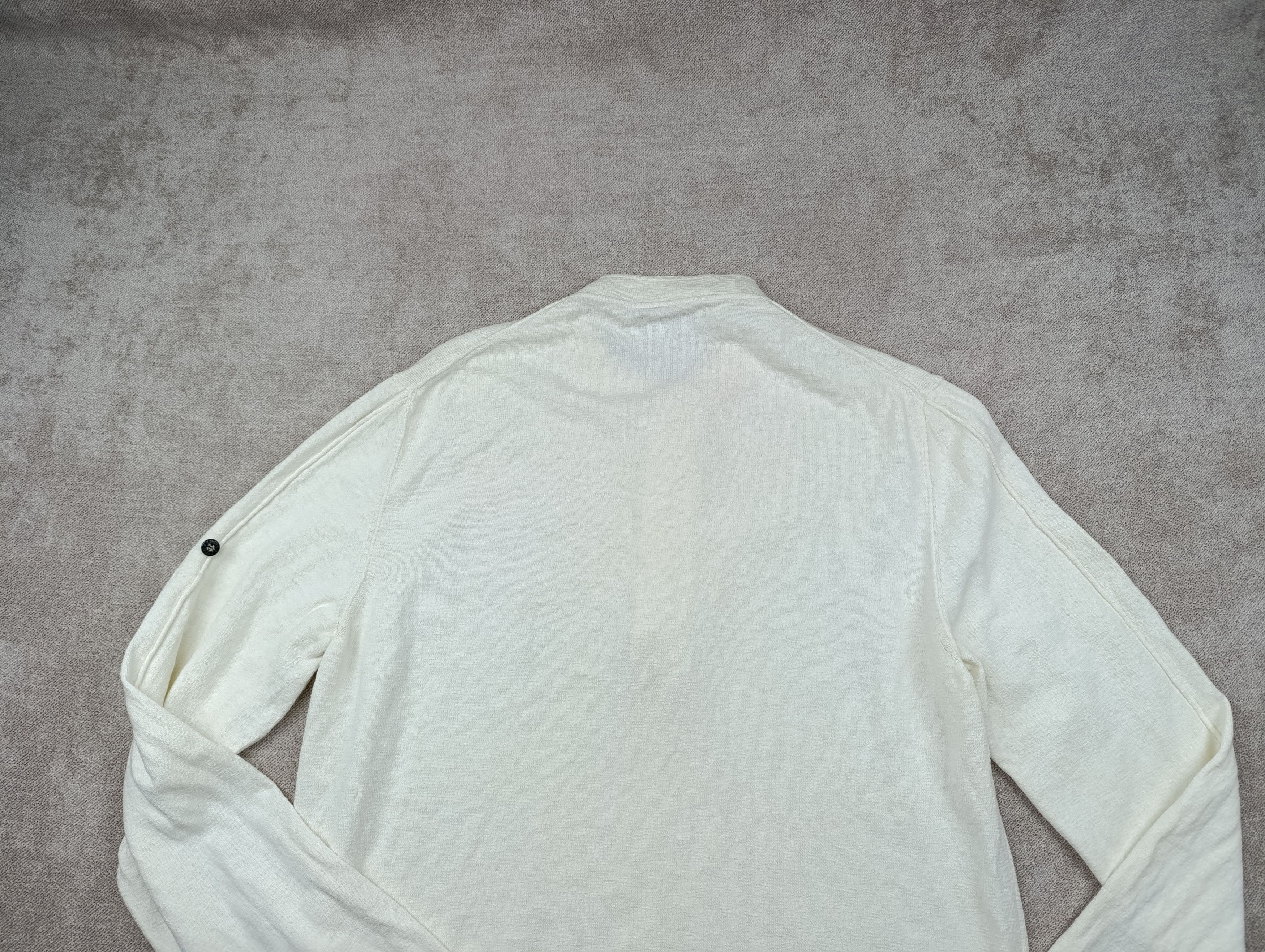 Stone Island Vintage Stone Island Archive Henley Sweater Knit Ivory XXL Size US XXL / EU 58 / 5 - 25 Thumbnail