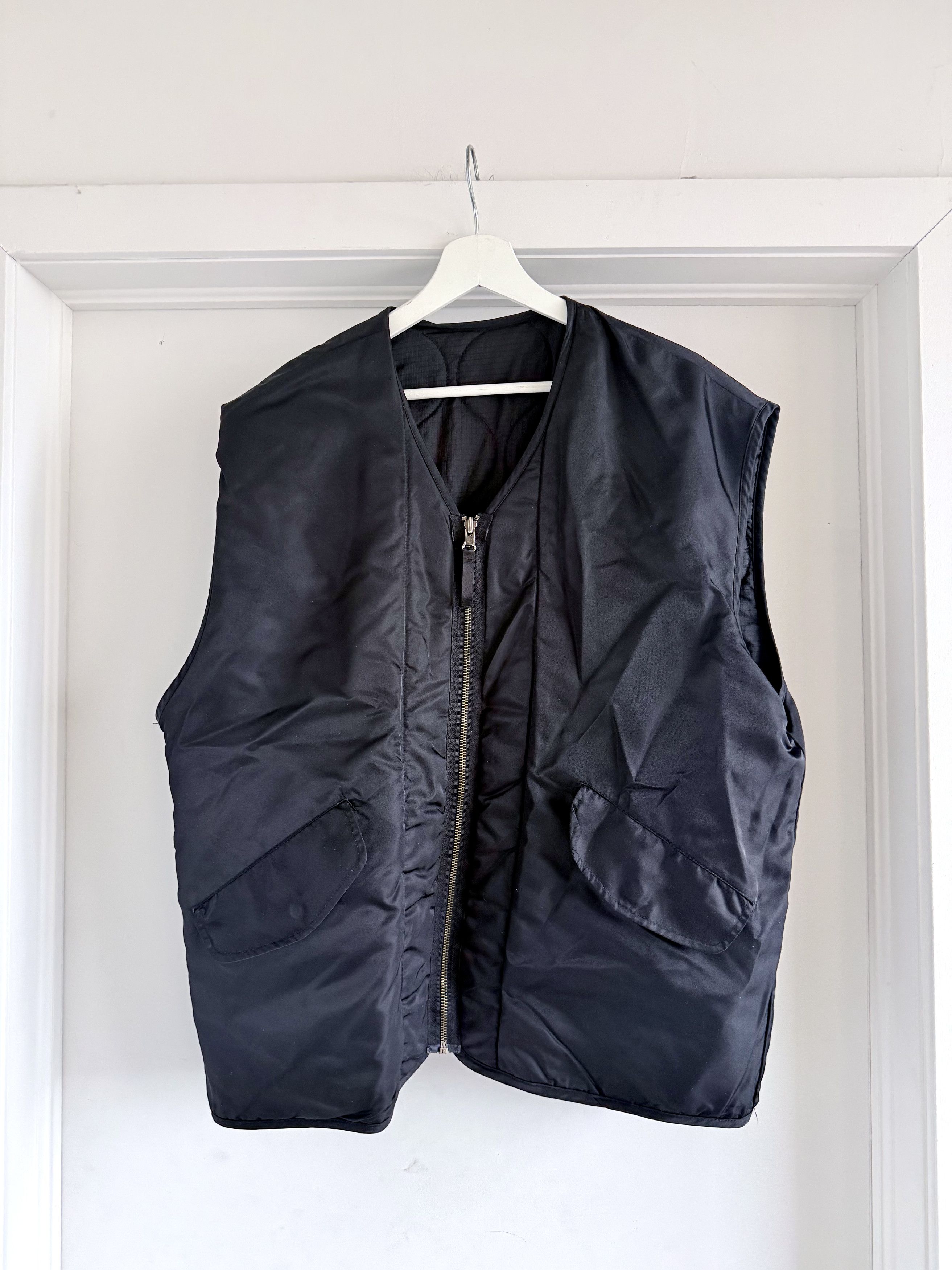 Other Black Japanese Quilted Parachute Vest - Size XL Reversible Size US XL / EU 56 / 4 - 4 Thumbnail