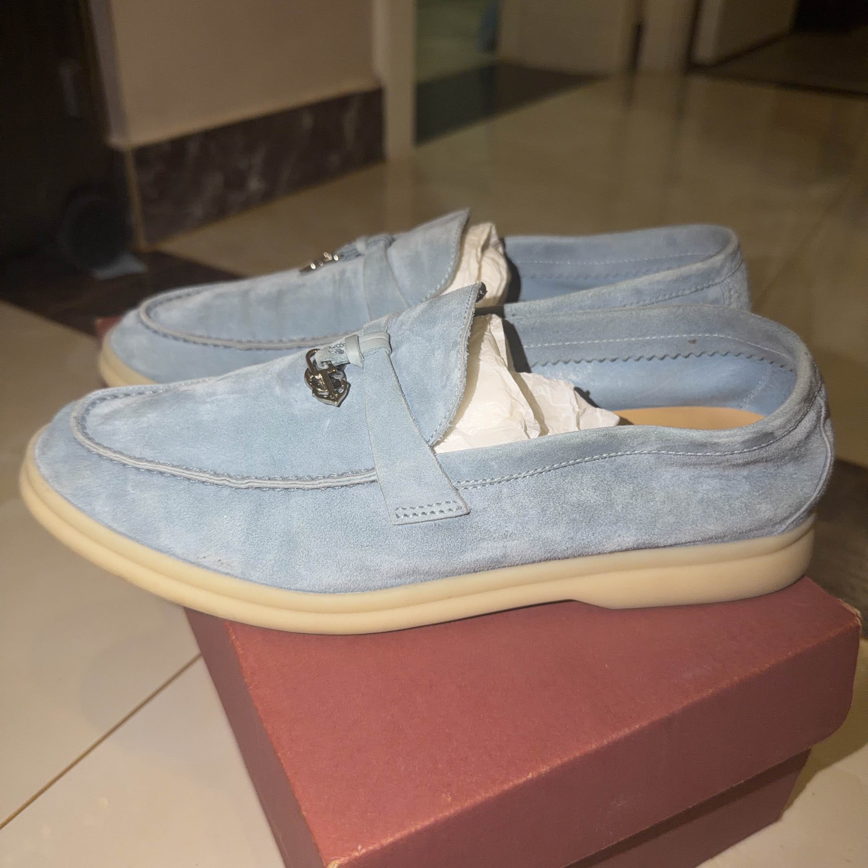 Loro Piana Loro Piana Suede Charms Slip Ons Size 38 Size US 8 / IT 38 - 1 Thumbnail