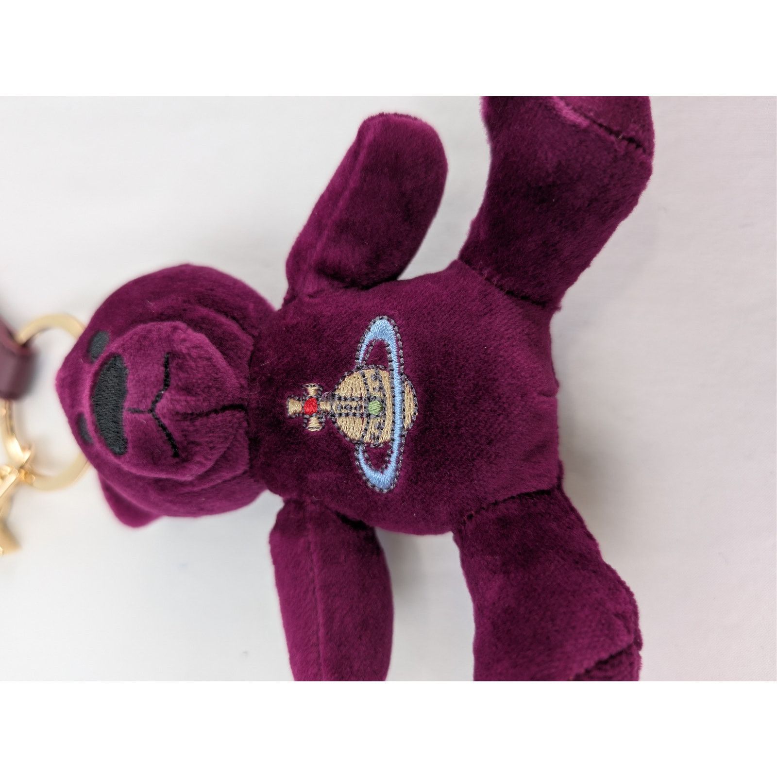 Vivienne Westwood o1rshd1 Size: OS / Teddy Bear Keyring / Bag Charm in Purple Size ONE SIZE - 3 Thumbnail
