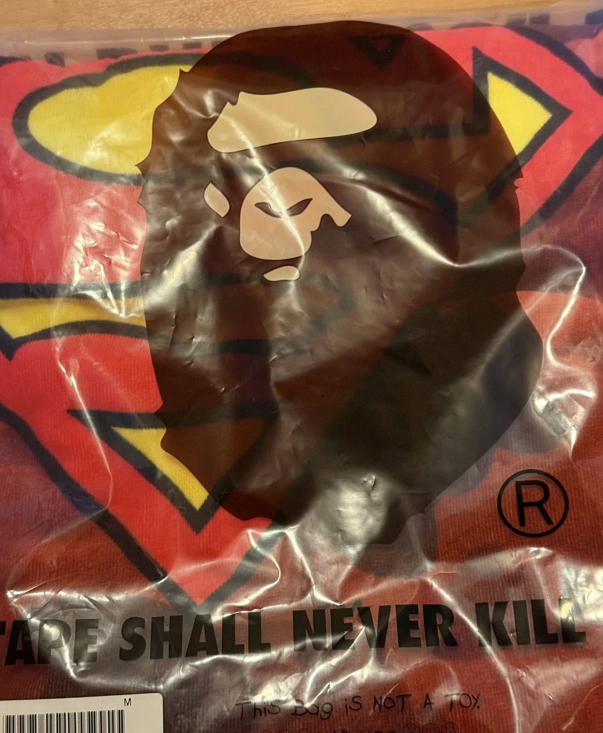 Bape DS Bape x Superman Collab Beach Towel Size ONE SIZE - 3 Thumbnail