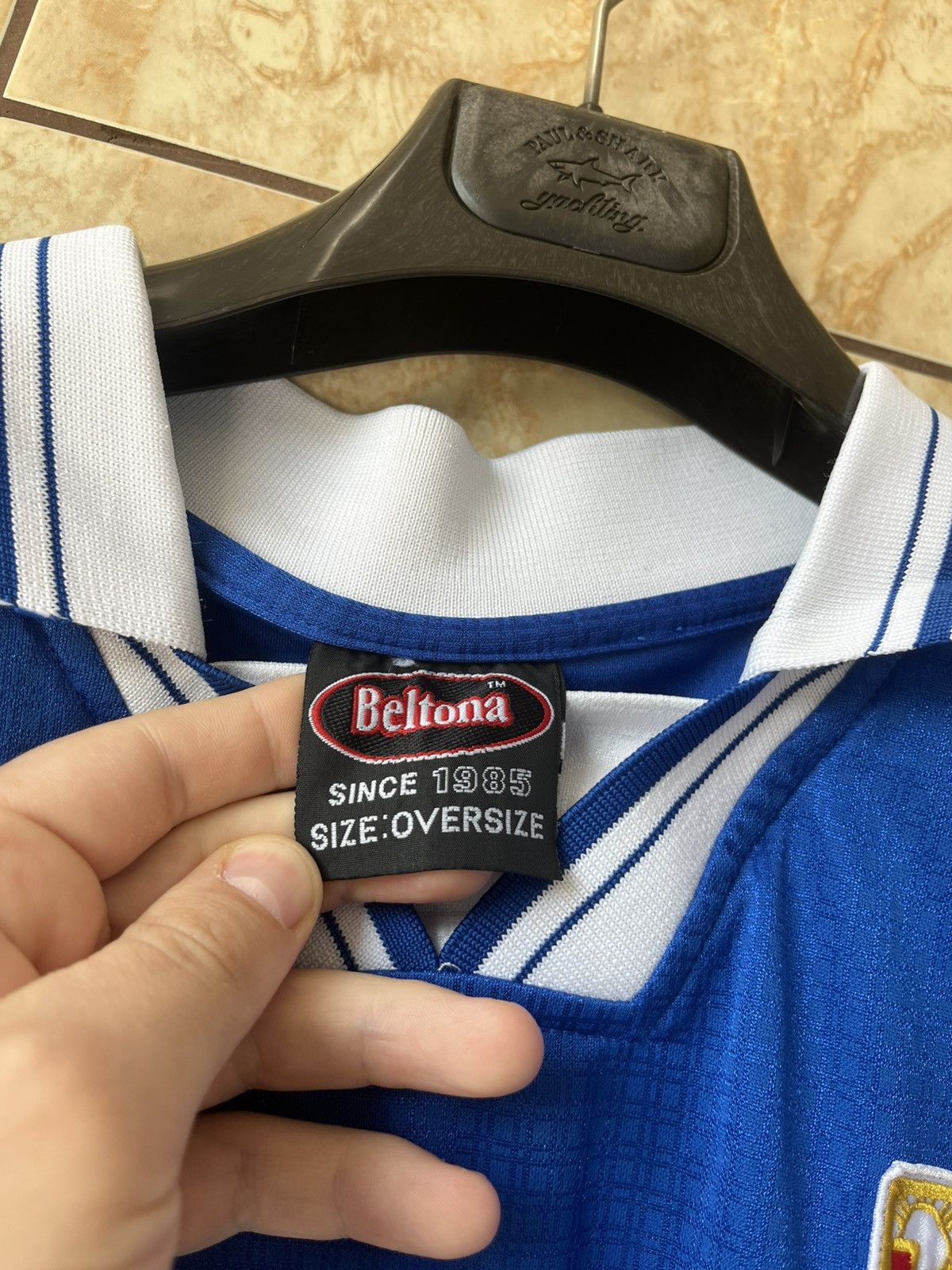 Vintage Vintage Beltona Halubjan Viskovo Croatia soccer jersey Size US XL / EU 56 / 4 - 5 Thumbnail