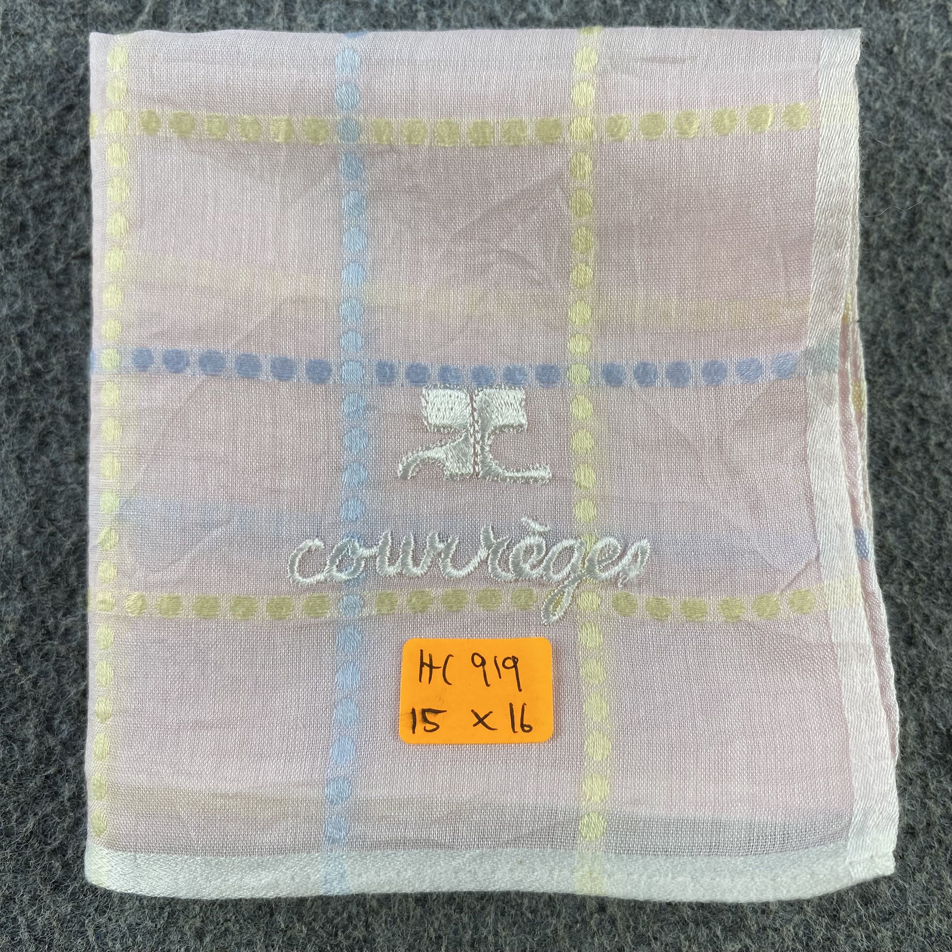 Courreges Courreges Handkerchief/Neckerchief/Bandana Size ONE SIZE - 6 Thumbnail