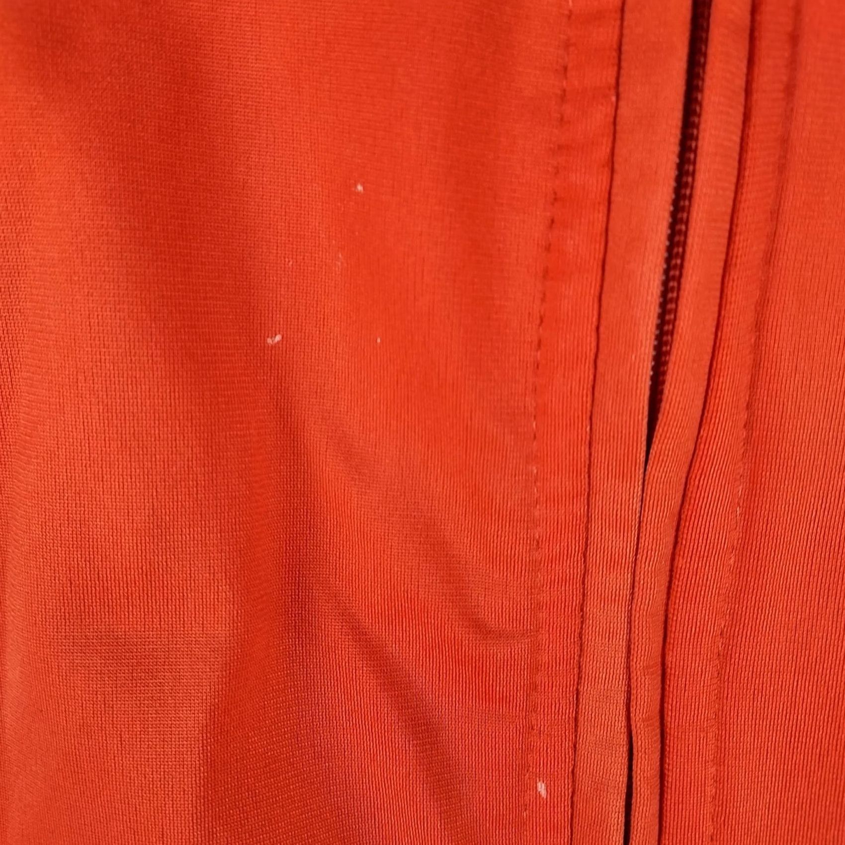 Vintage Red Oak Illinois Fighting Illini Jacket 3XL Orange Full Zip Polyester Men Regular Mid-Length Size US XXL / EU 58 / 5 - 7 Thumbnail