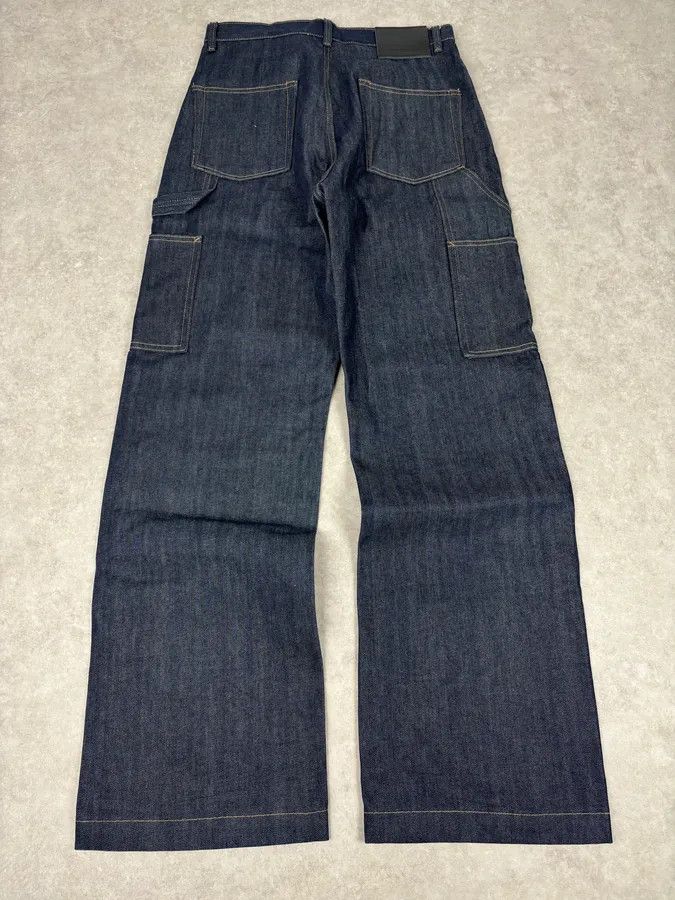 Rick Owens Rick Owens Carpenter Navy Denim Jeans Size US 33 - 5 Thumbnail