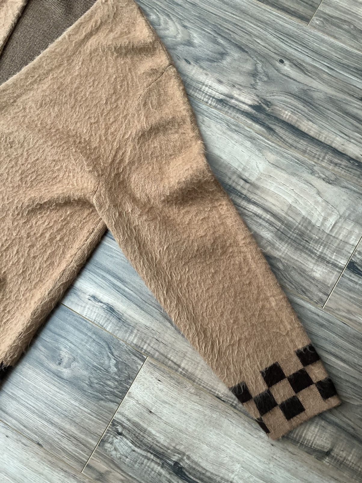 Supreme Supreme Brushed Checkerboard Cardigan Size US M / EU 48-50 / 2 - 14 Thumbnail