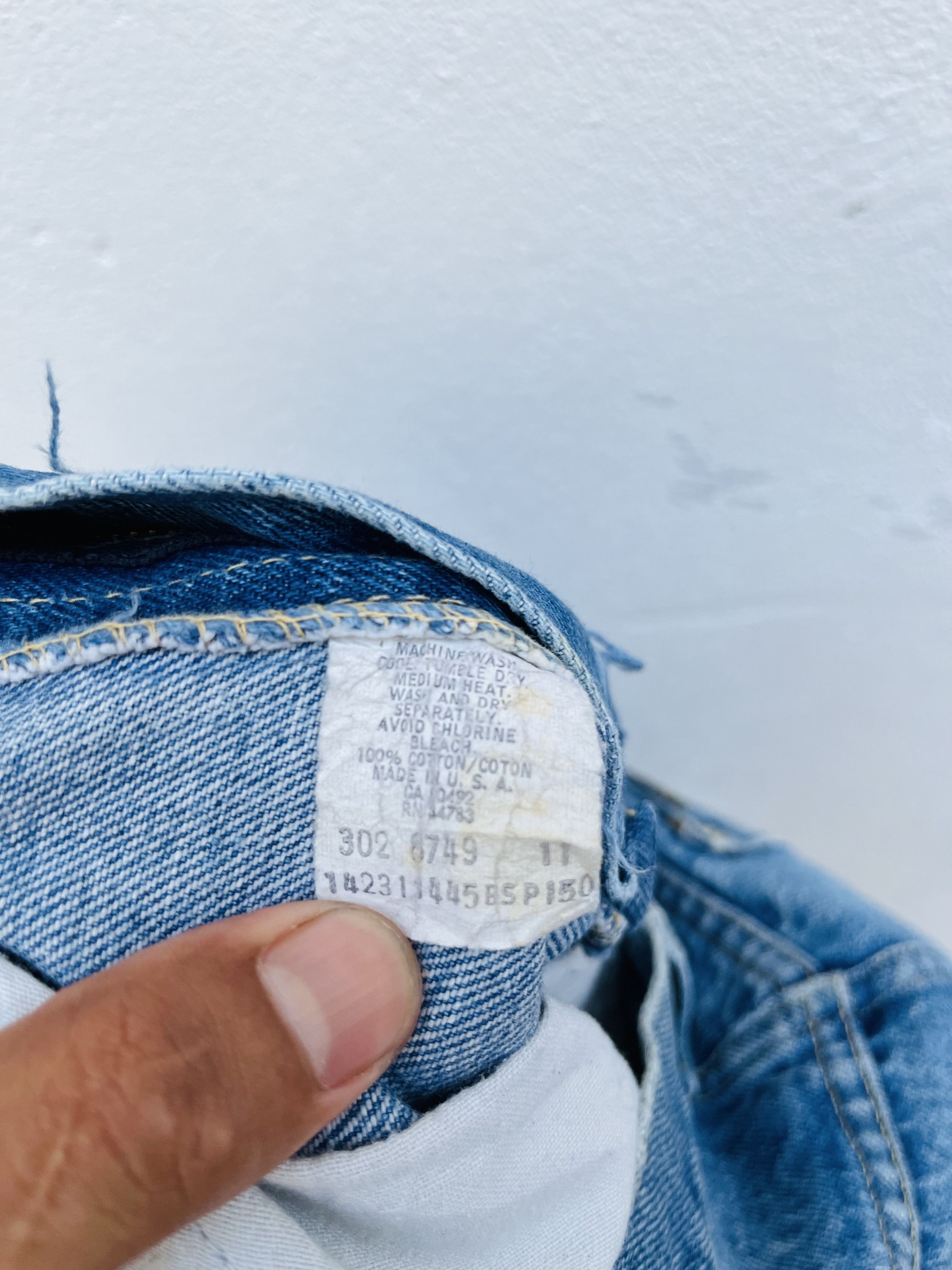 Lee × Vintage Vintage 80s Lee Short Streetwear Fashion Style Size US 26 / EU 42 - 10 Thumbnail