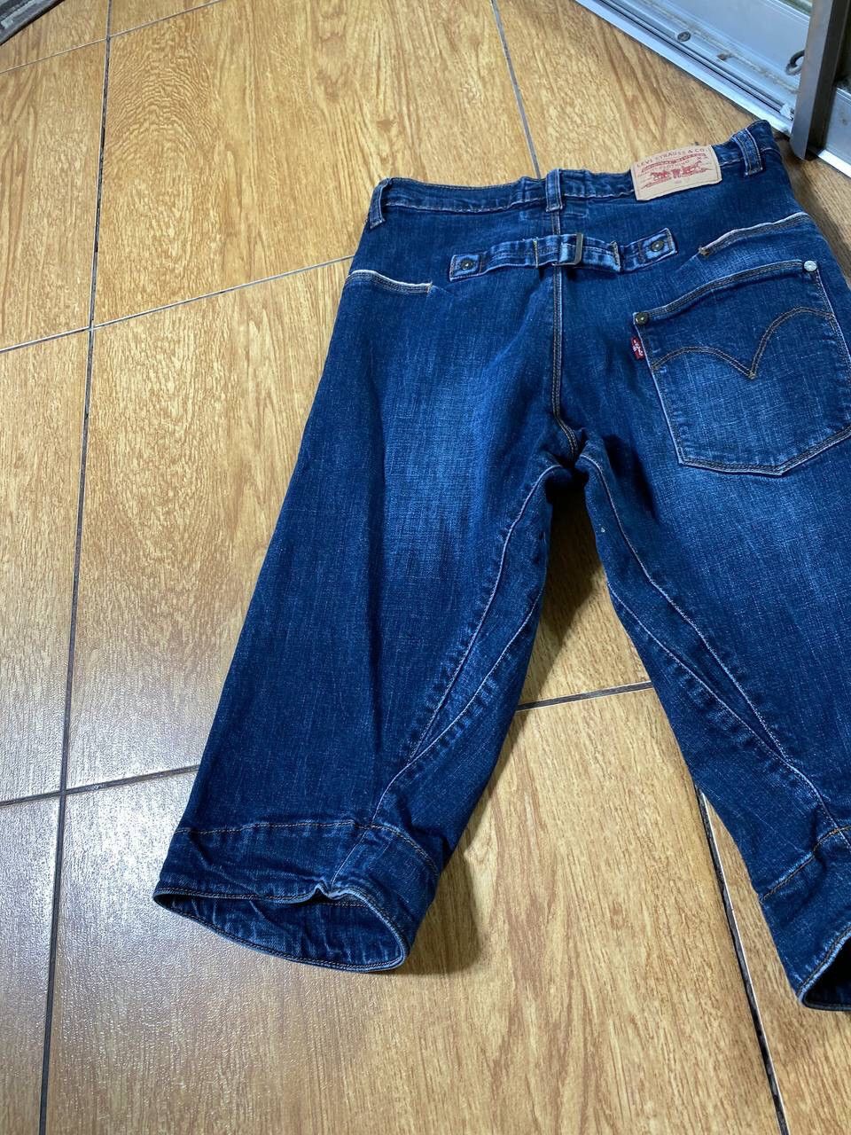 Levi's × Vintage VINTAGE THRASHED FADED LEVI’S WASH JEAN SHORTS Size US 30 / EU 46 - 18 Thumbnail
