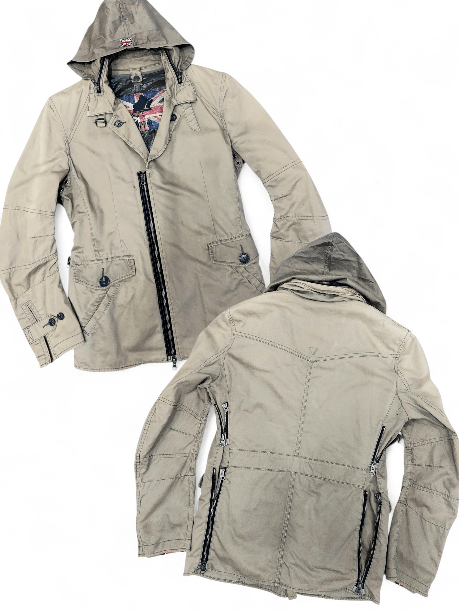 PPFM PPFM Magician Skulls Union Jack Multi-Zipped Jacket Size US M / EU 48-50 / 2 - 1 Thumbnail
