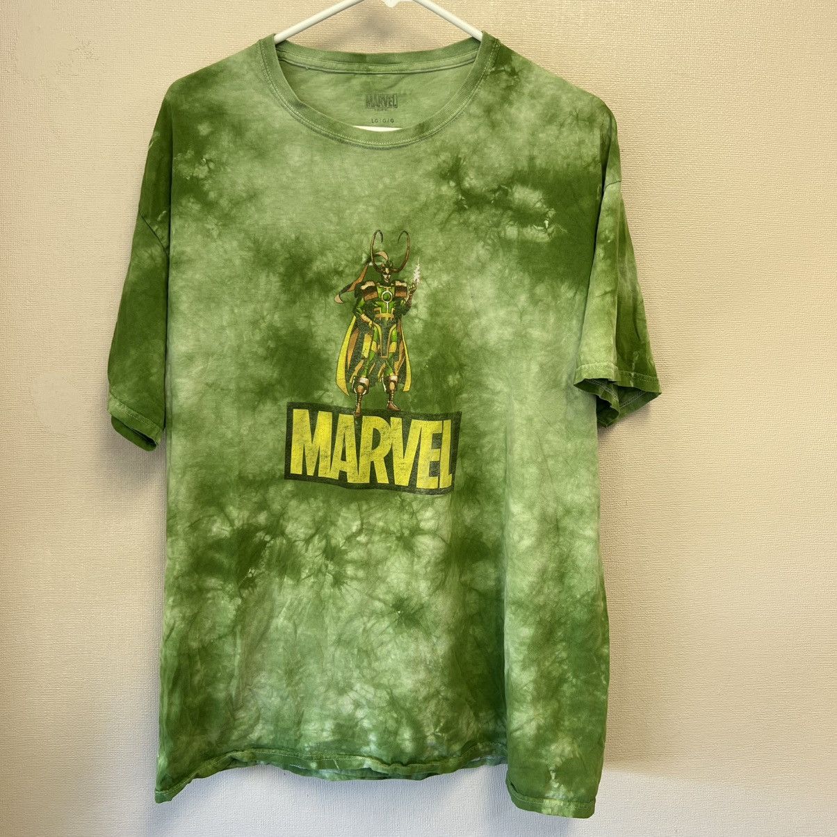 Marvel Comics Marvel LOKI Box Logo Adult Tie Dye Tee BoxLunch Exclusive Size US L / EU 52-54 / 3 - 2 Thumbnail