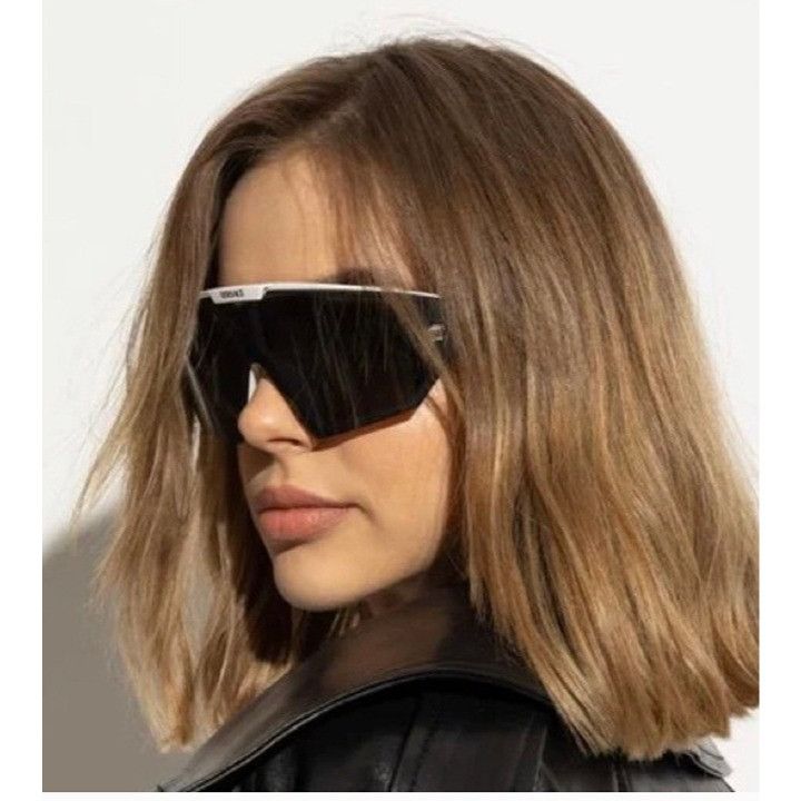 Versace Versace VE4461 314/87 Sunglasses White Shield Frame Size ONE SIZE - 9 Thumbnail