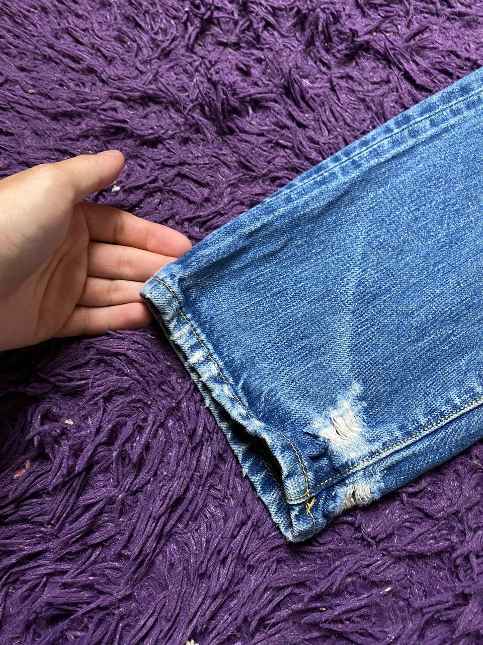 G-Star G-Star Raw distressed Jeans 3301 Y2K logo vintage streetwear Size US 32 / EU 48 - 8 Thumbnail