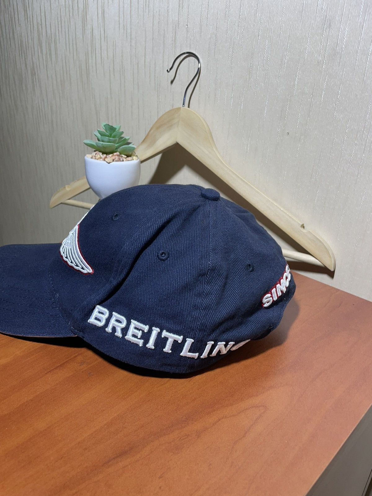 Breitling × Vintage Breitling vintage streetwear cap Size ONE SIZE - 5 Thumbnail