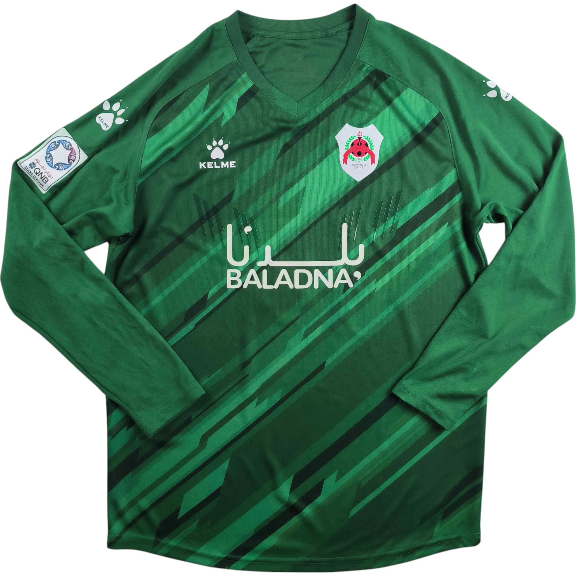 Other Al Rayyan 2022-23 Kelme GK Saud Al Hajiri football jersey L Size US L / EU 52-54 / 3 - 2 Thumbnail