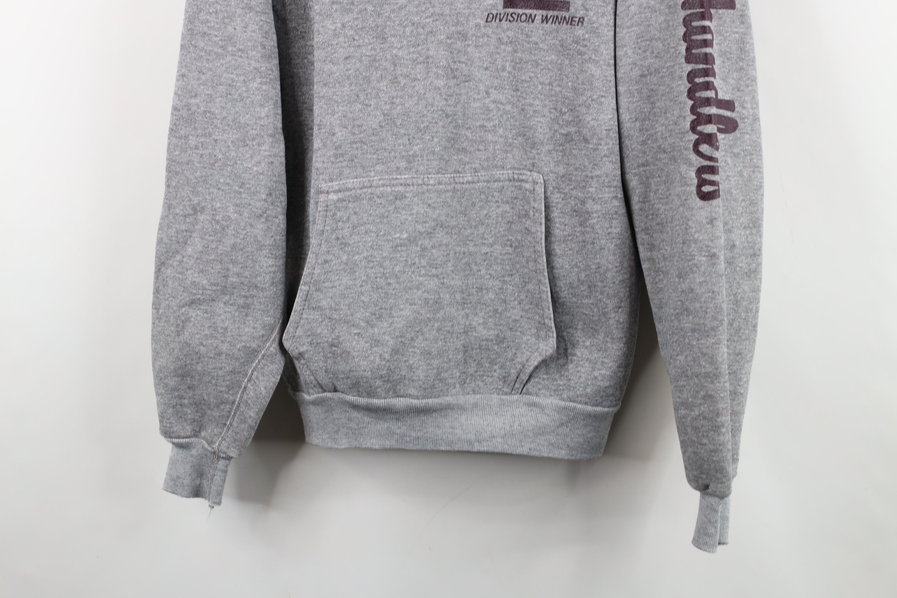 Vintage Vintage 70s Streetwear Parks and Rec Triblend Hoodie USA Size US L / EU 52-54 / 3 - 3 Thumbnail