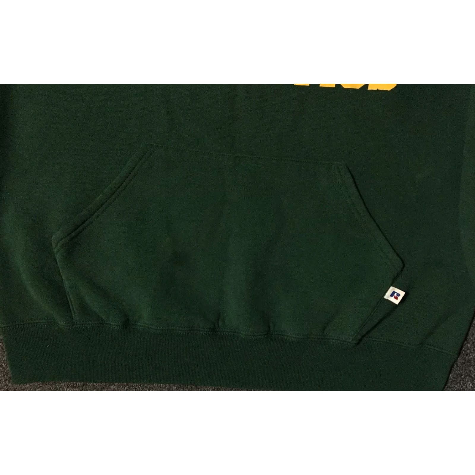 Russell Athletic VINTAGE 90s Russell Athletic Horizon Athletics Faded Spellout Hoodie Green L Mens Pullover Sweatshirt Track & Field, Basketball, Football, USA Size US L / EU 52-54 / 3 - 3 Thumbnail