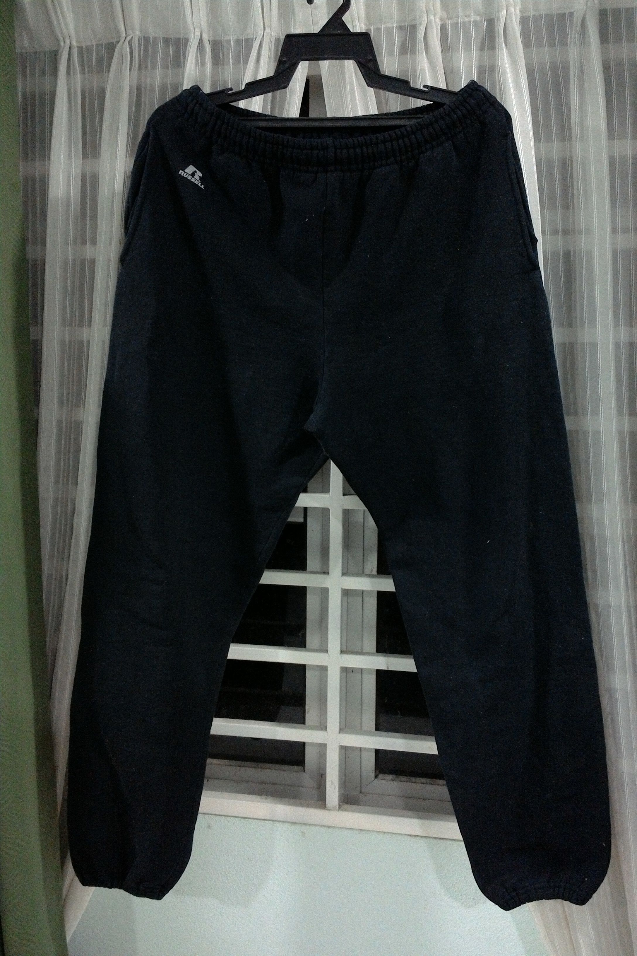 Russell Athletic × Vintage Russell Black sweatpant Size US 34 / EU 50 - 1 Thumbnail