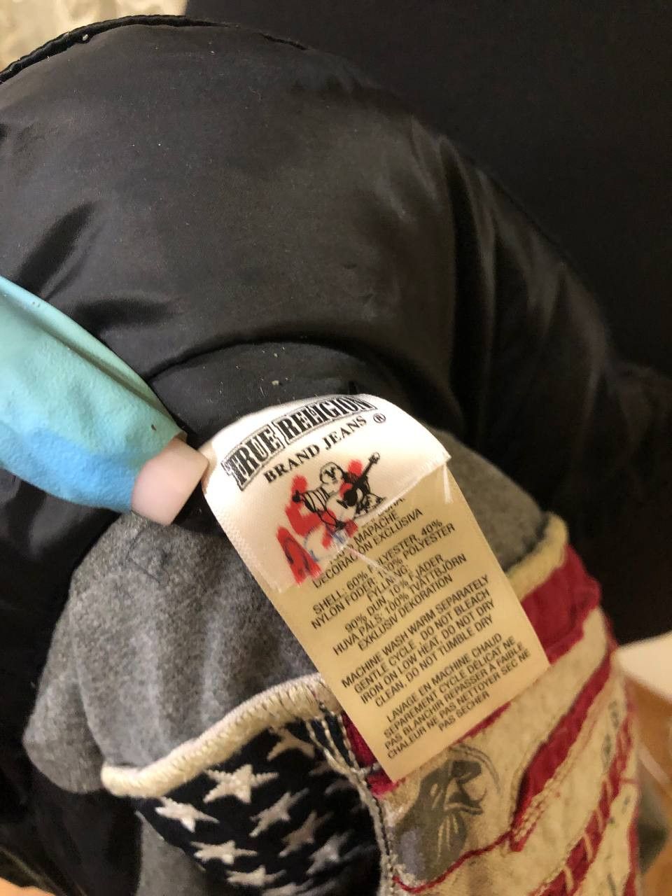 True Religion Vintage True Religion Y2K Crop Down Jacket Size XS / US 0-2 / IT 36-38 - 11 Thumbnail