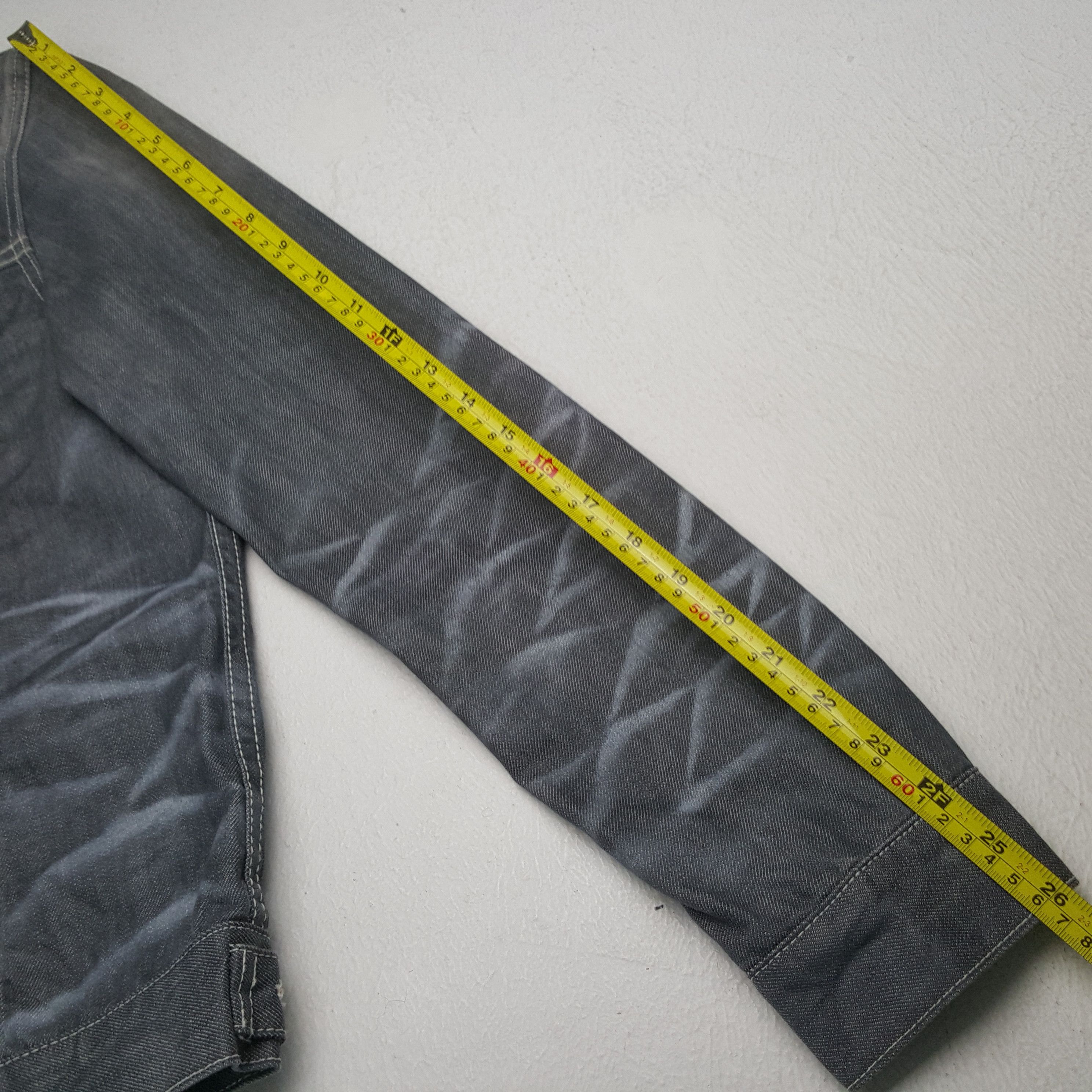 Vanquish Vanquish Fashion Style Denim Jacket RR8 Size US S / EU 44-46 / 1 - 6 Thumbnail