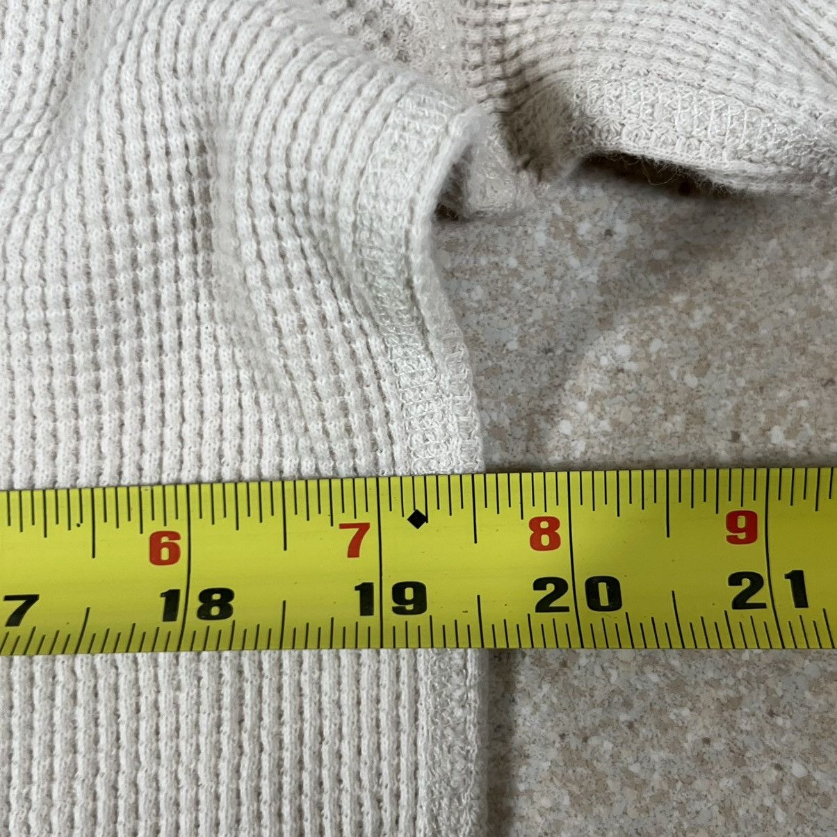 Polo Ralph Lauren Vtg Polo Jeans Co Ralph Lauren Shirt Waffle Knit Thermal Size US XL / EU 56 / 4 - 5 Thumbnail
