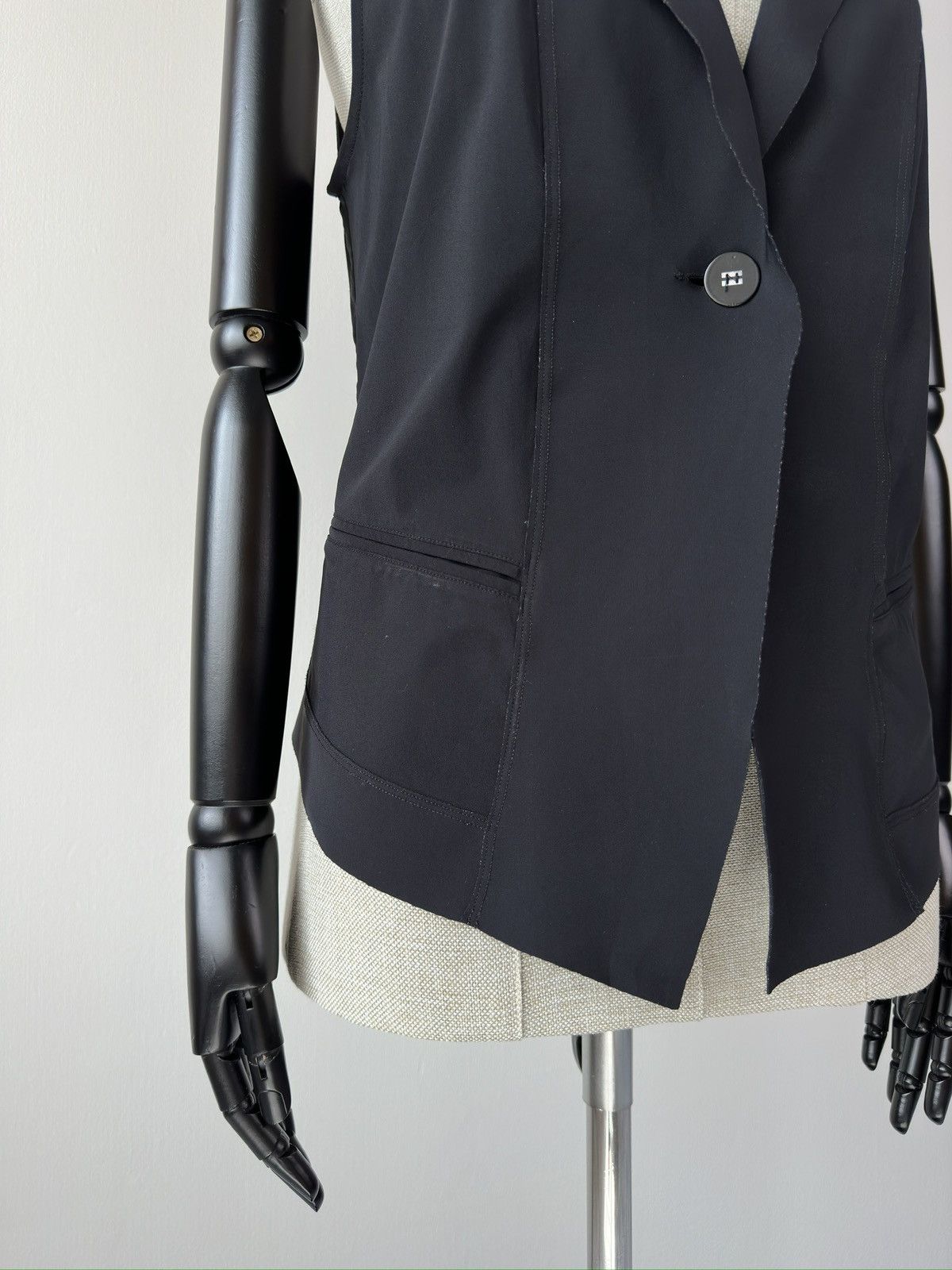 Marithe + Francois Girbaud MARITHE FRANCOIS GIRBAUD Avant Garde Sleeveless Tank Vest Size M / US 6-8 / IT 42-44 - 12 Thumbnail