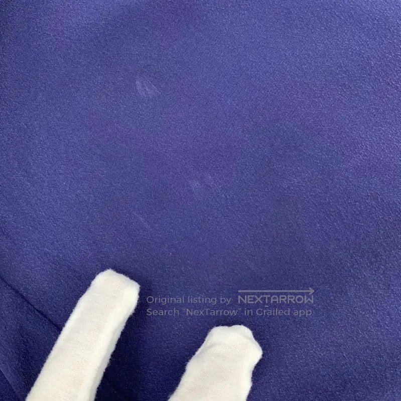 Louis Vuitton Louis Vuitton Women's Silk Dress in Deep Blue . Size S / US 4 / IT 40 - 8 Thumbnail
