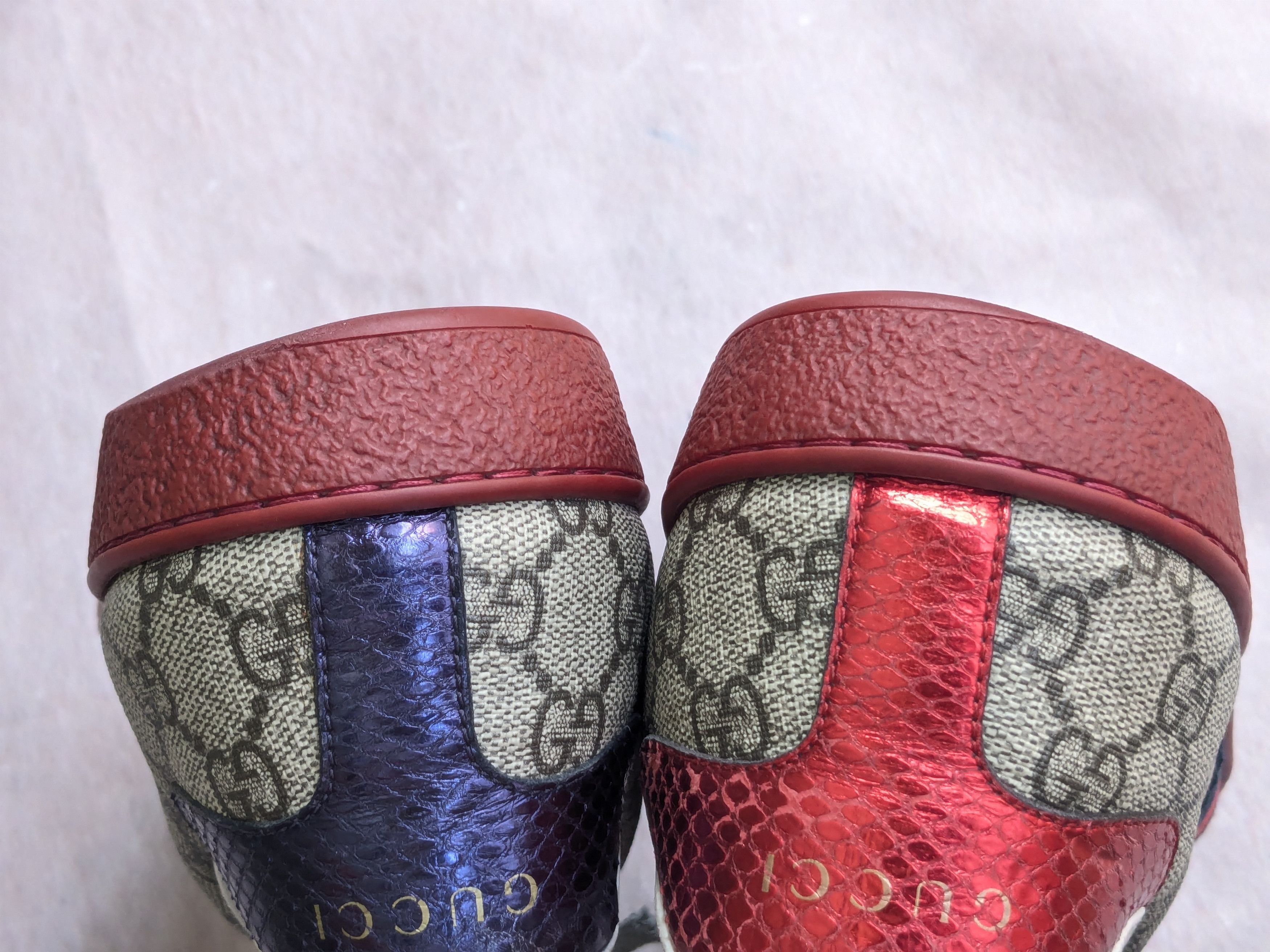 Gucci Gucci Ace Sneakers 10 Canvas Monogram Supreme Low Tops Size US 10 / EU 43 - 14 Thumbnail