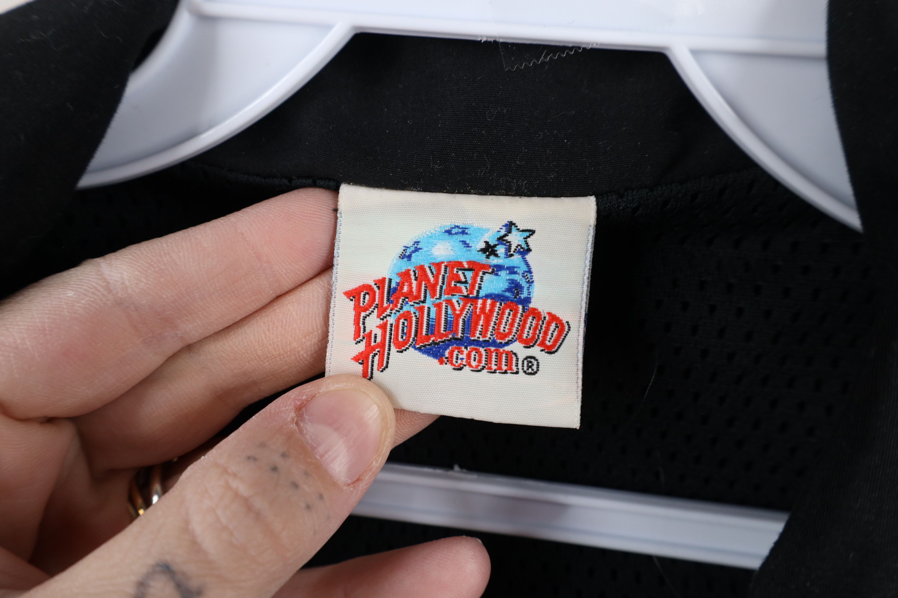 Vintage Vintage 90s Planet Hollywood Out New York Microfiber Jacket Size US L / EU 52-54 / 3 - 10 Thumbnail
