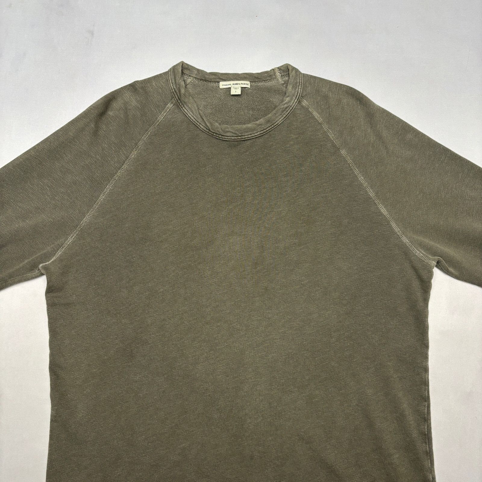 James Perse Standard James Perse Vintage French Terry Sweatshirt Men's 1 Size US S / EU 44-46 / 1 - 2 Thumbnail