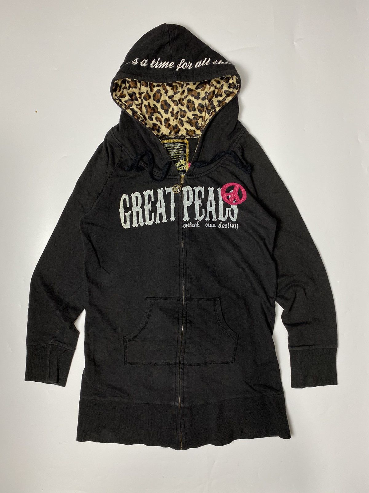 image of 14Th Addiction x Beauty Beast Space Opera Leopard in Black, Men's (Size Small)