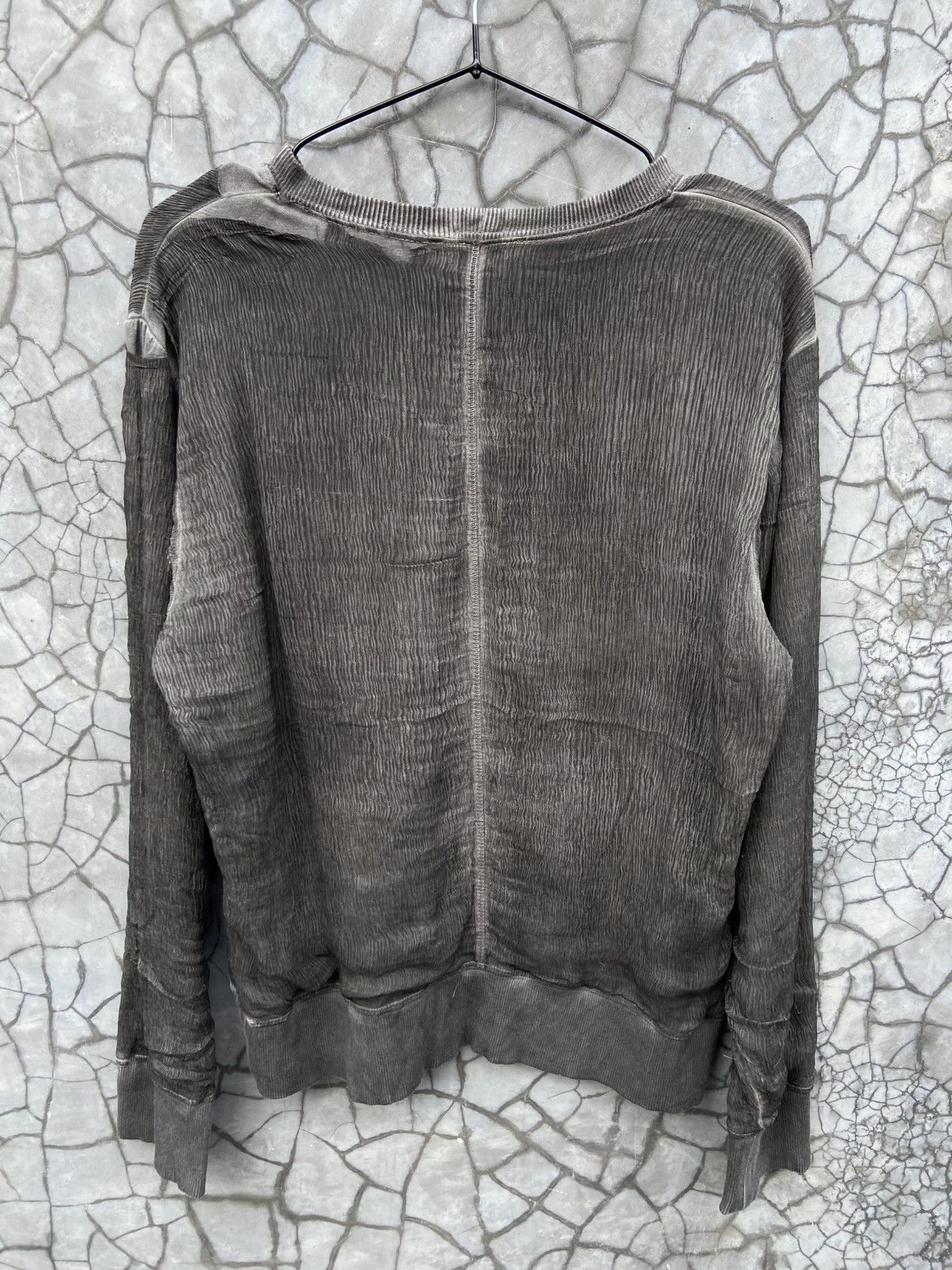 Helmut Lang Offer‼️ Helmut Lang Aesthetic Destroy Distressed Sweatshirt Size US S / EU 44-46 / 1 - 10 Thumbnail