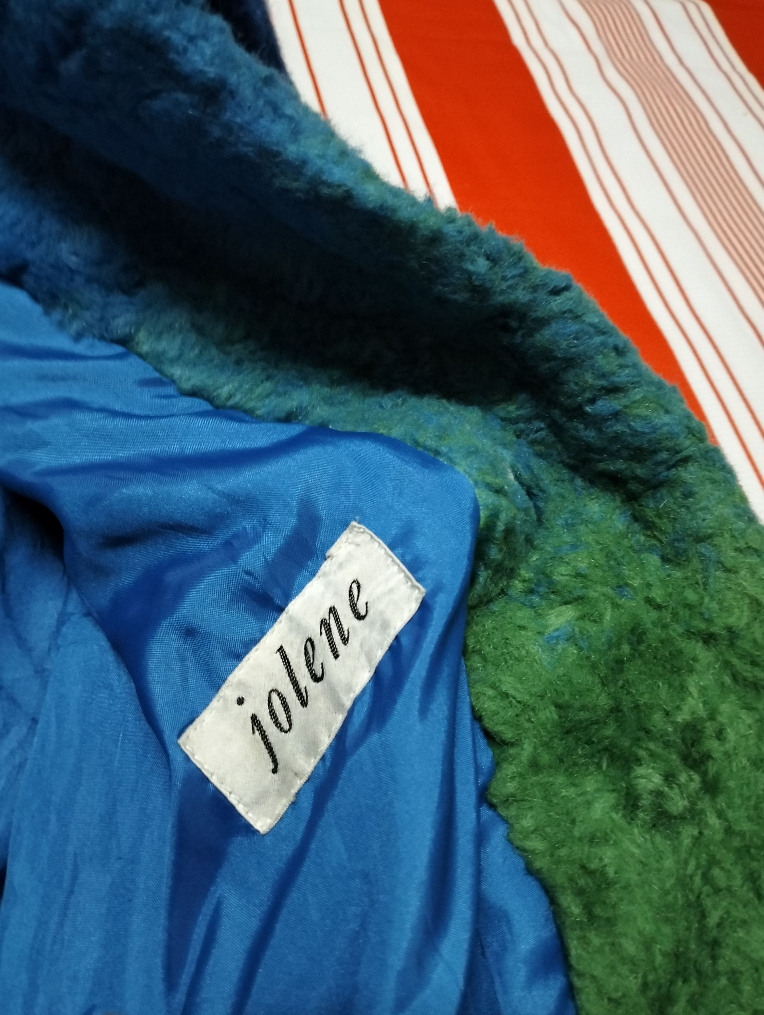 Japanese Brand × Vintage Vintage Japanese brand Jolene Multicolour fur faux Jacket Size S / US 4 / IT 40 - 3 Thumbnail