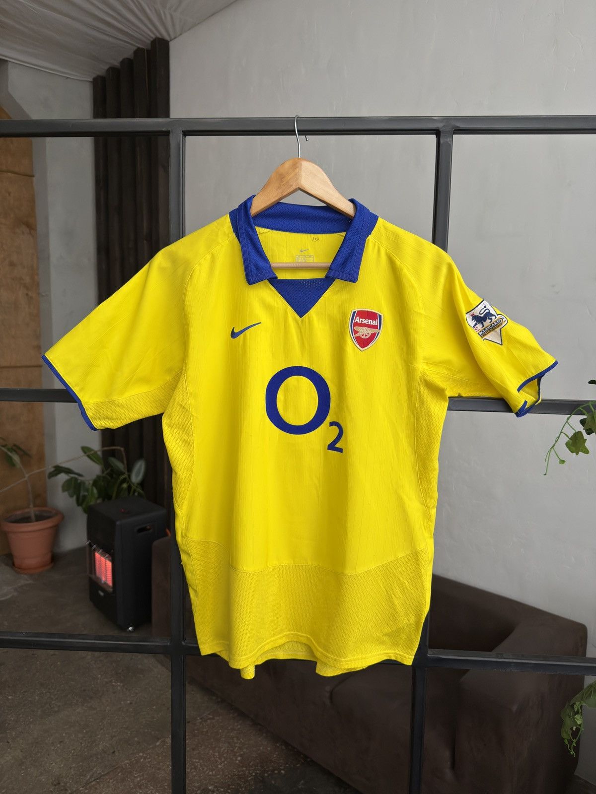 Nike ARSENAL LONDON 2003/2004 FOOTBALL SHIRT JERSEY AWAY NIKE Size US XS / EU 42 / 0 - 1 Thumbnail
