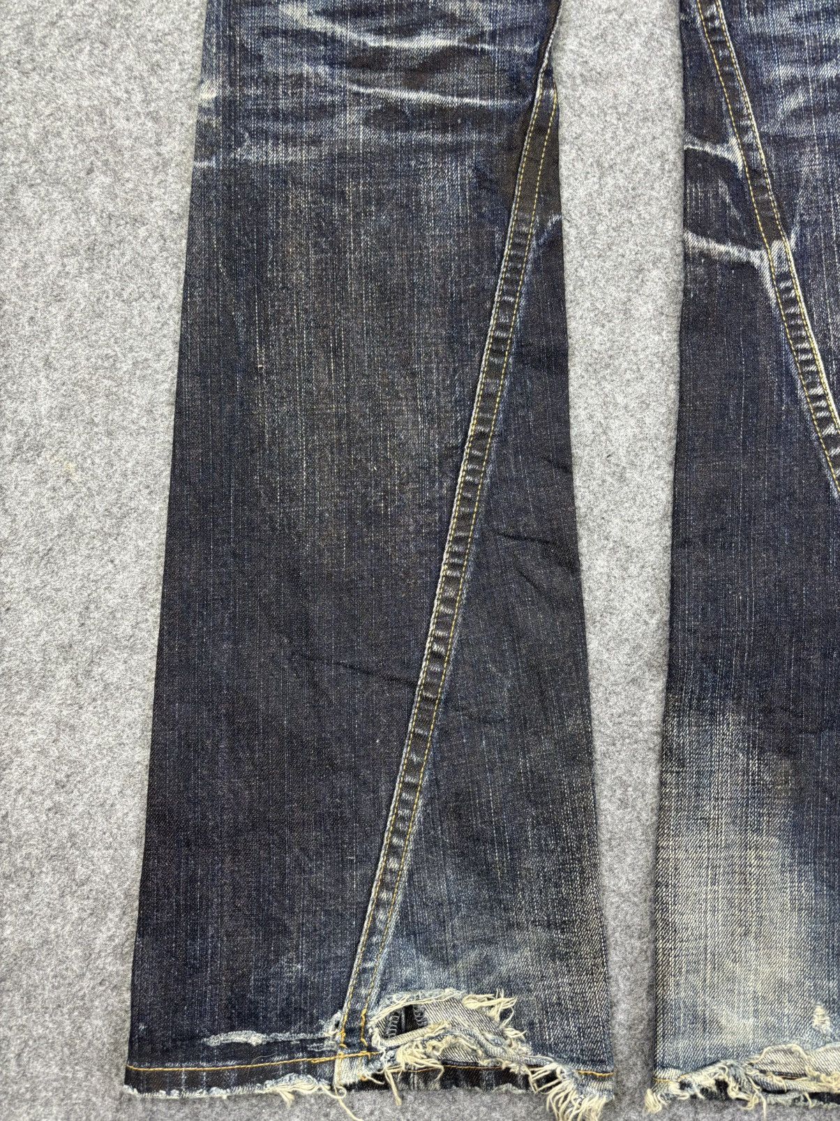 Tornado Mart 💥Archval SuperFlare💥Tornado Mart Artisanal Fade Denim F912 Size US 34 / EU 50 - 14 Thumbnail