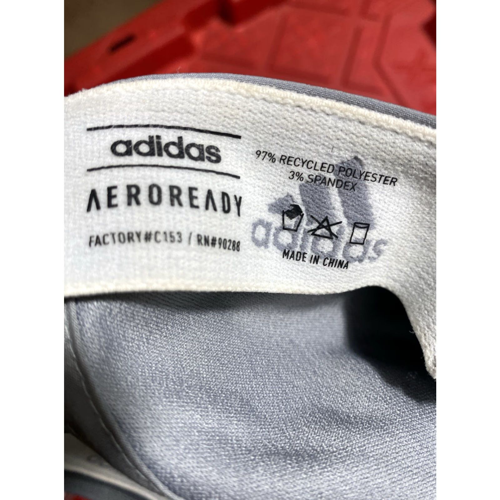Adidas adidas Aeroready Ultralight Ball Cap L XL Gray Vented Running Hat Mens Adjustable Lightweight Size ONE SIZE - 5 Thumbnail