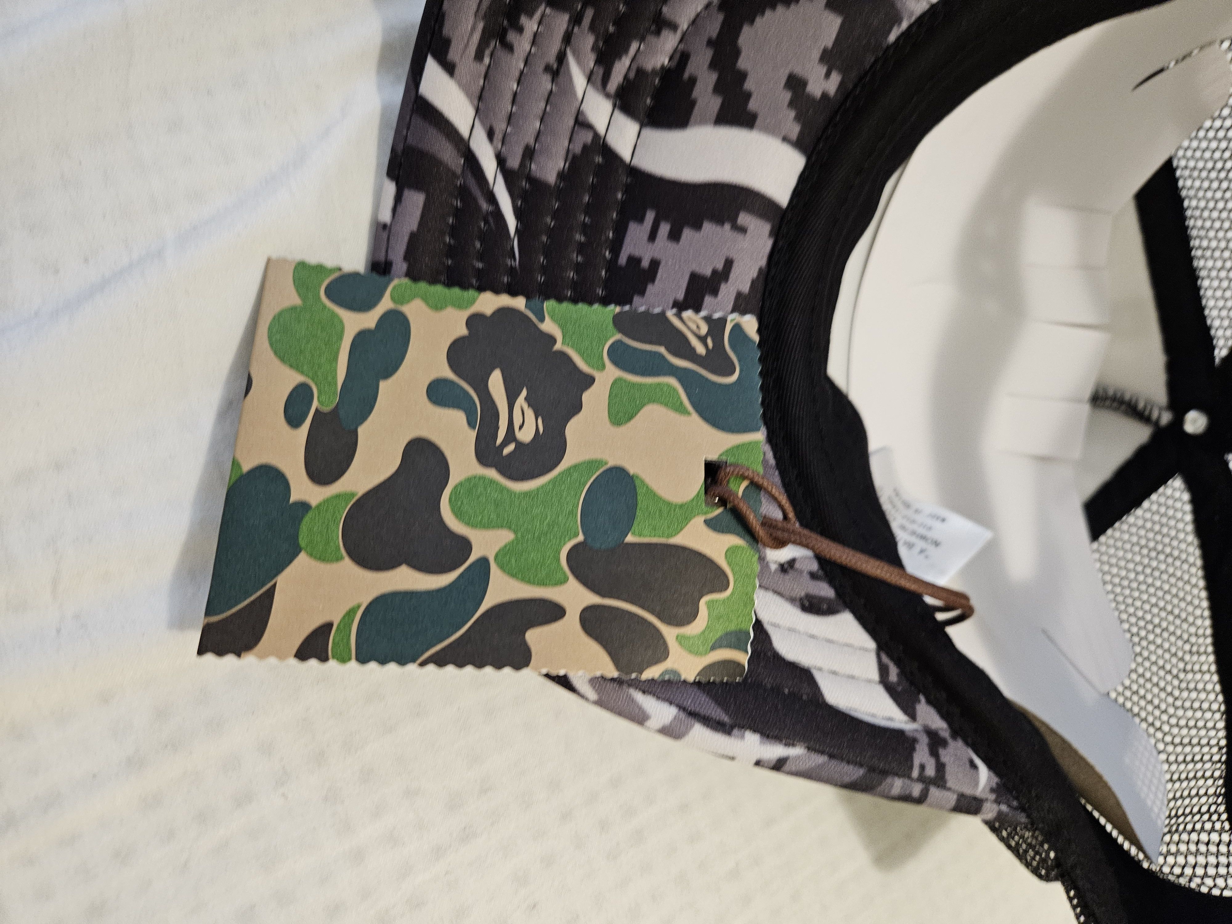 Bape BAPE × CLOT camo trucker hat Size ONE SIZE - 7 Thumbnail
